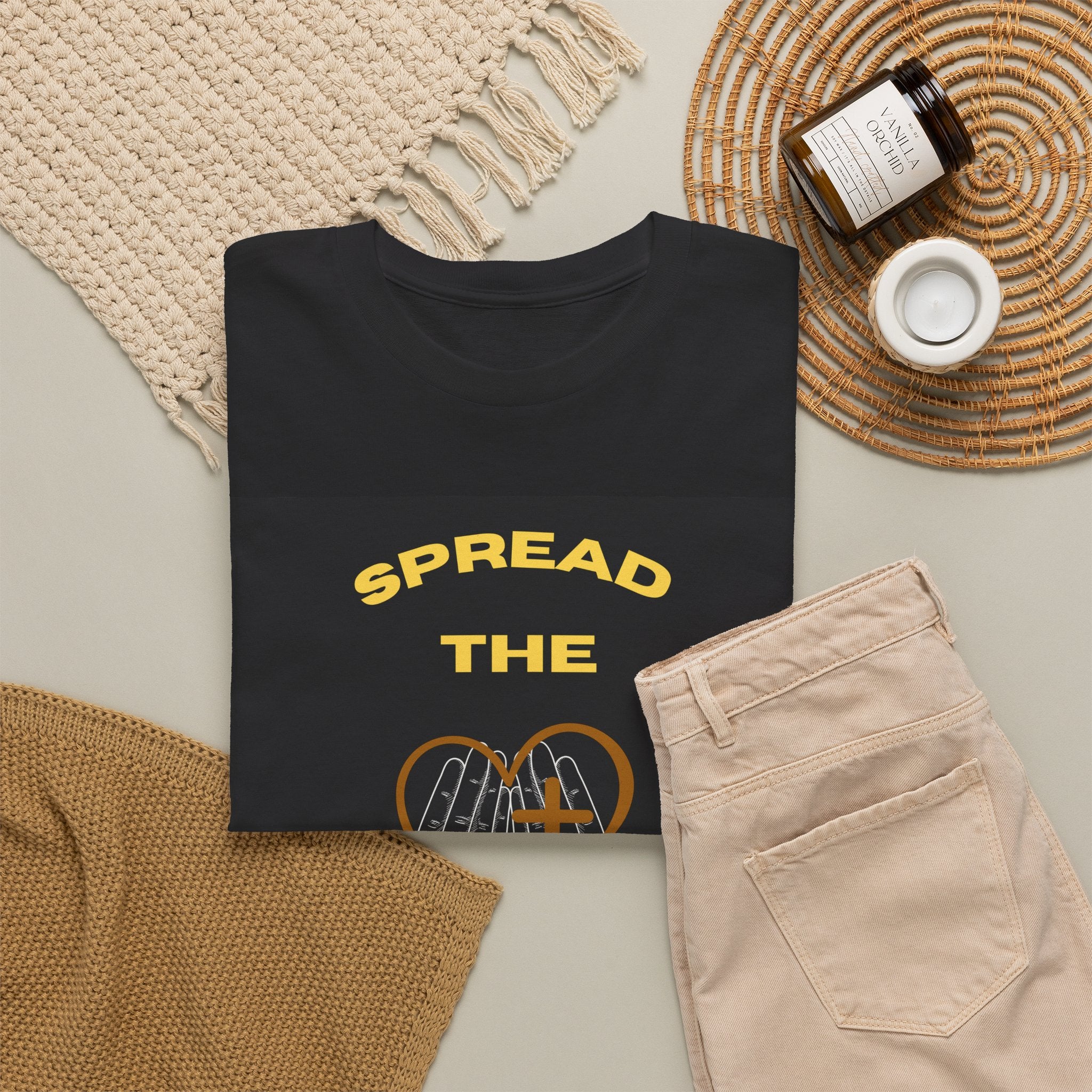 Spread the Gospel T‑Shirt — John 3:16 Scripture Tee