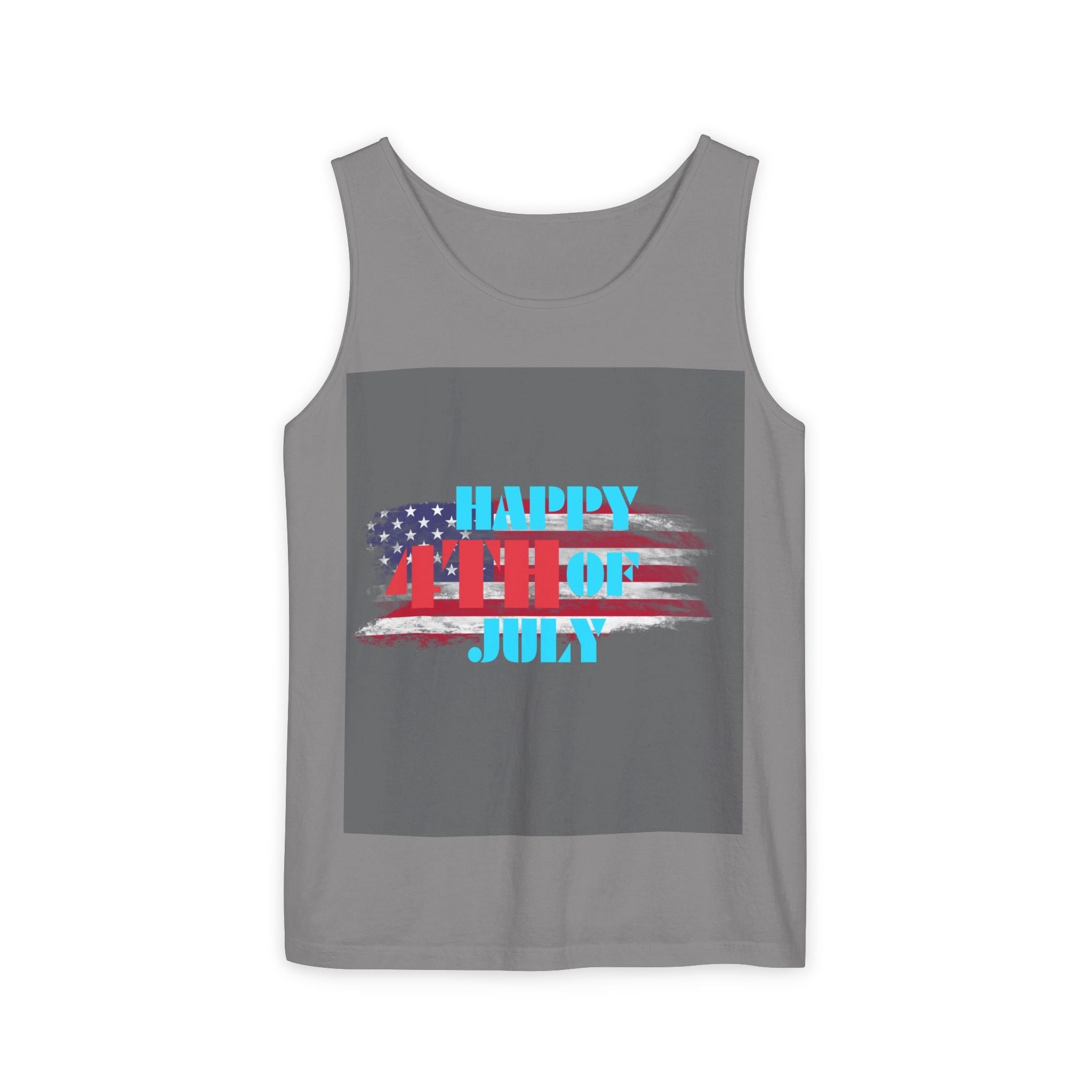4th of July Tank Top — Patriotic Happy 4th Fireworks & Balloons Tank