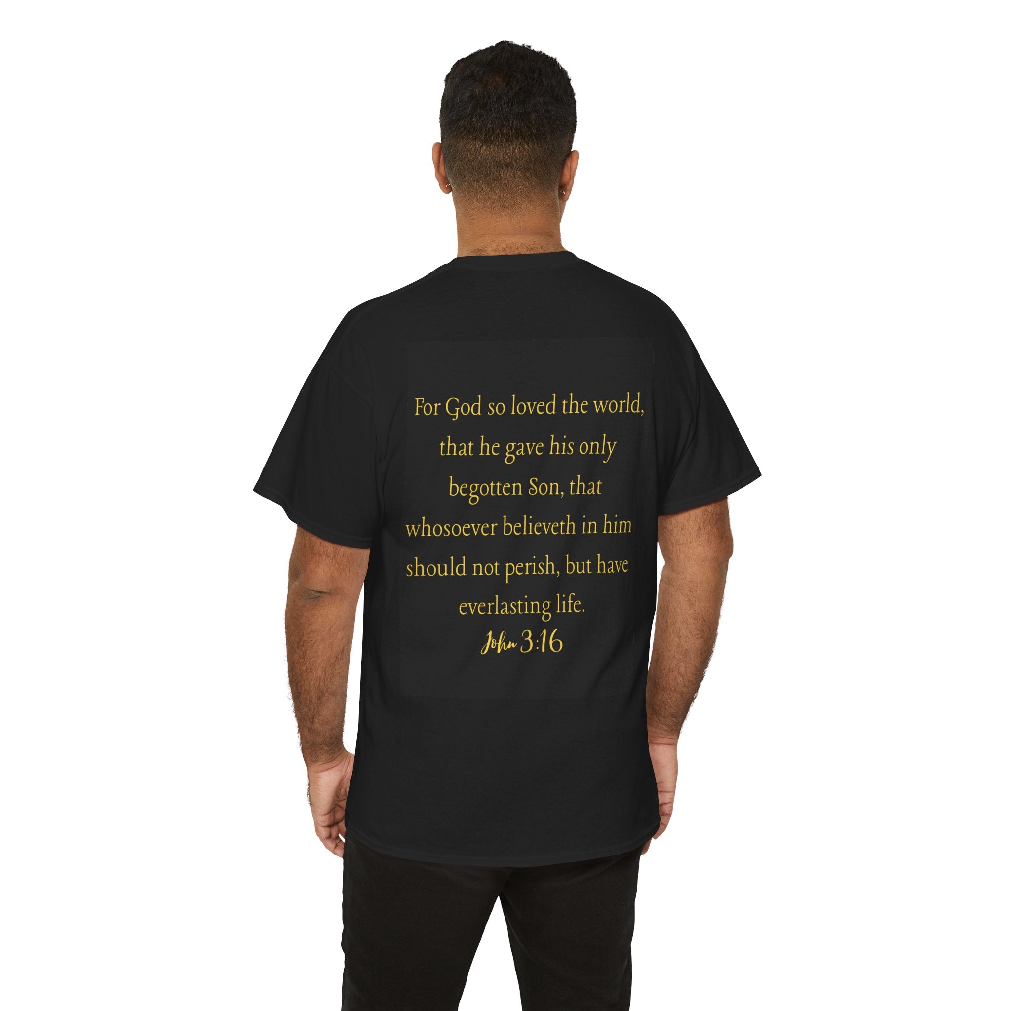 Spread the Gospel T‑Shirt — John 3:16 Scripture Tee