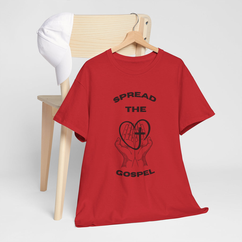 Spread the Gospel T‑Shirt — John 3:16 Scripture Tee