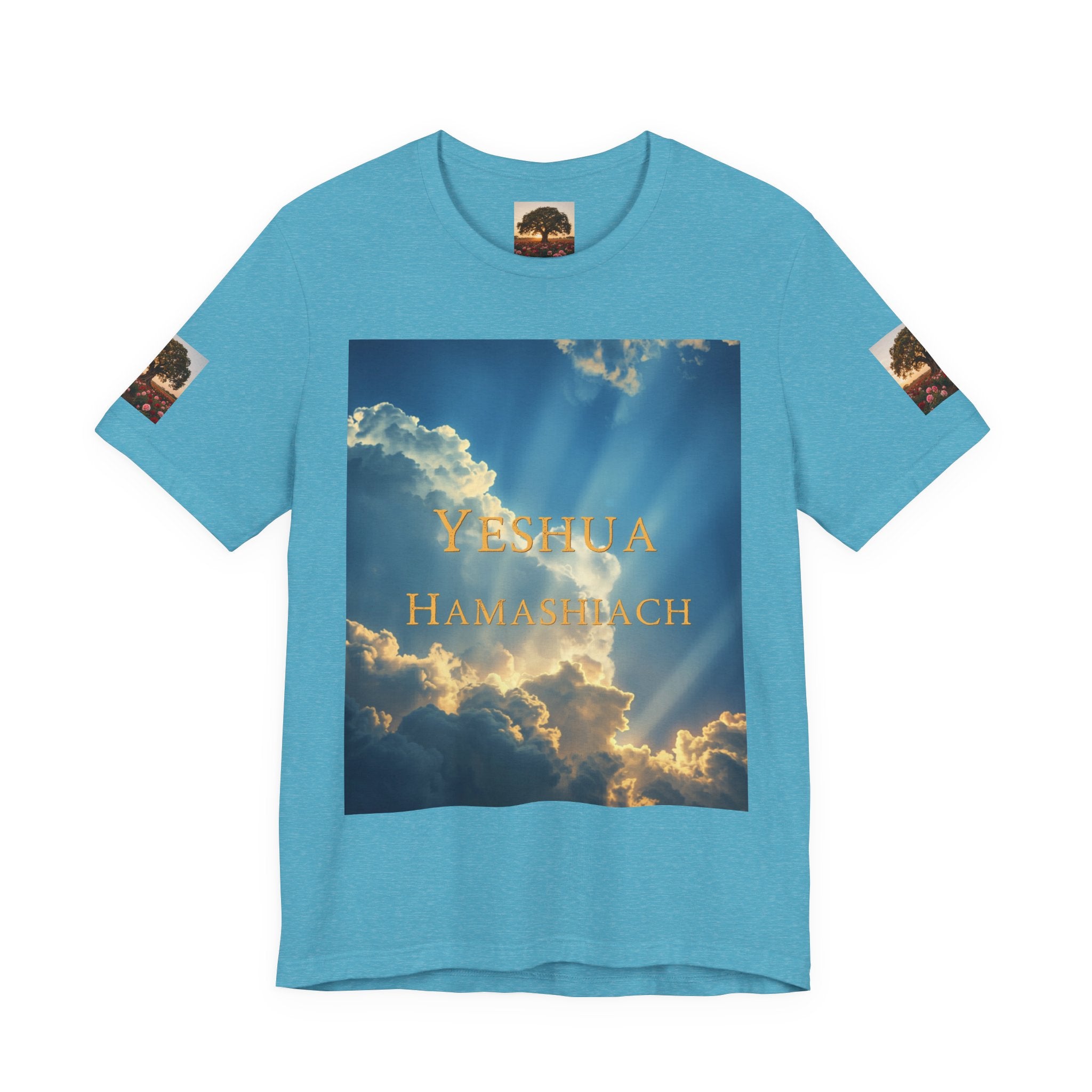 Christian Tee — 'John 3:16' Sunset Cloud Scripture T-Shirt