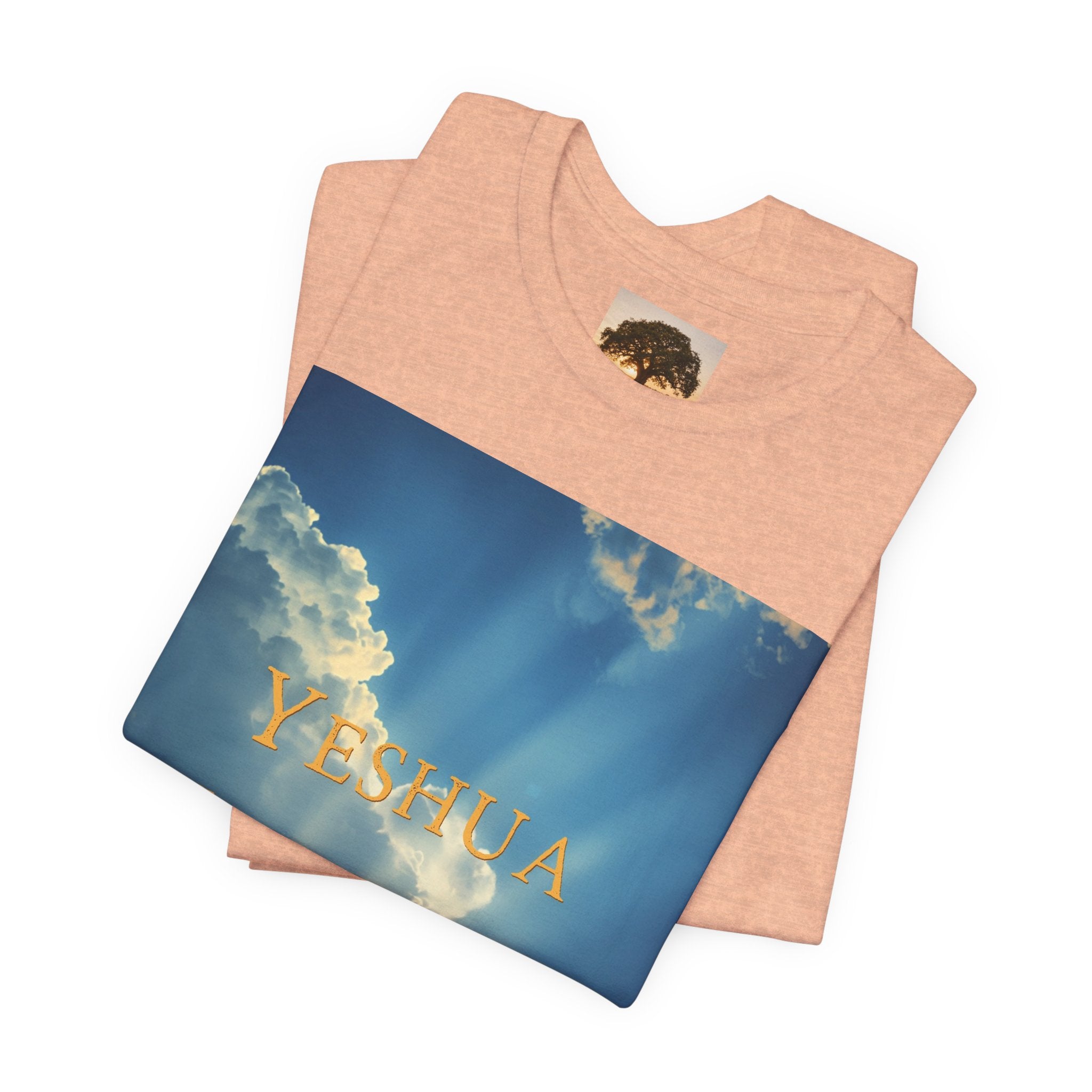 Christian Tee — 'John 3:16' Sunset Cloud Scripture T-Shirt