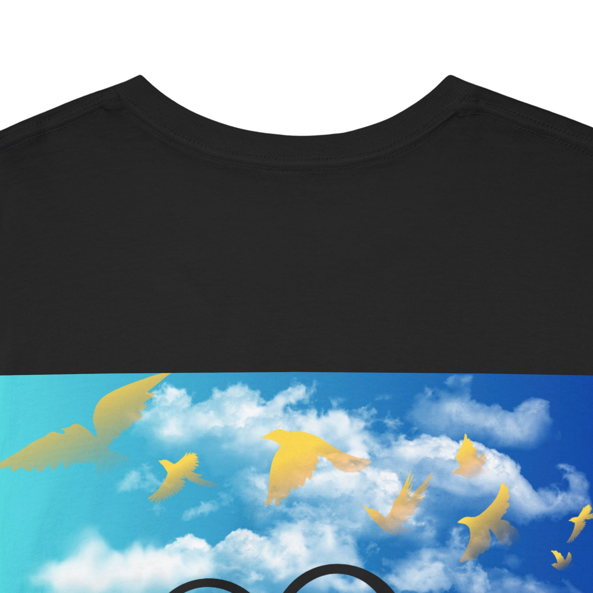 Psalms 23 Christian T‑Shirt — Faith Heart Landscape Tee