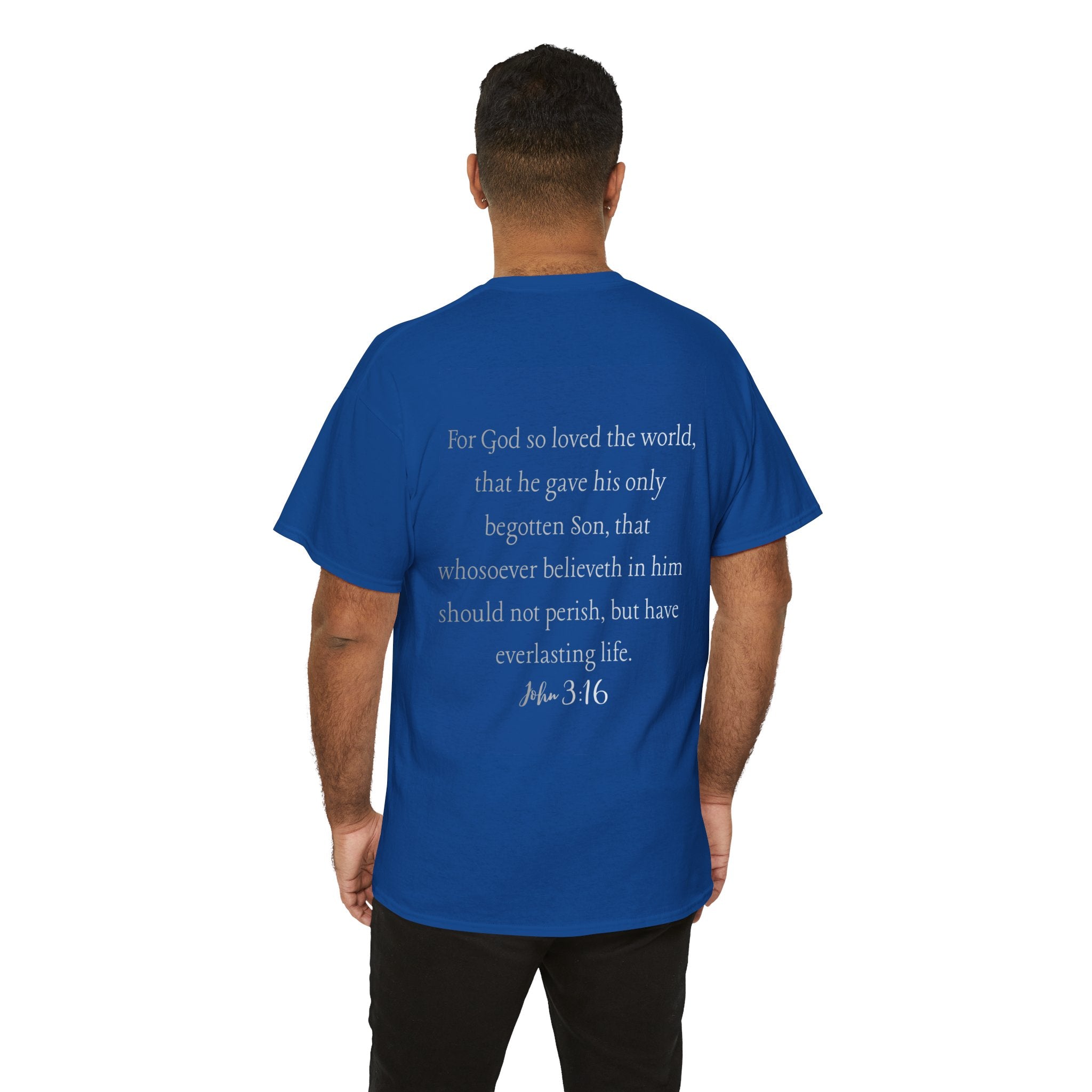 Spread the Gospel T‑Shirt — John 3:16 Scripture Tee