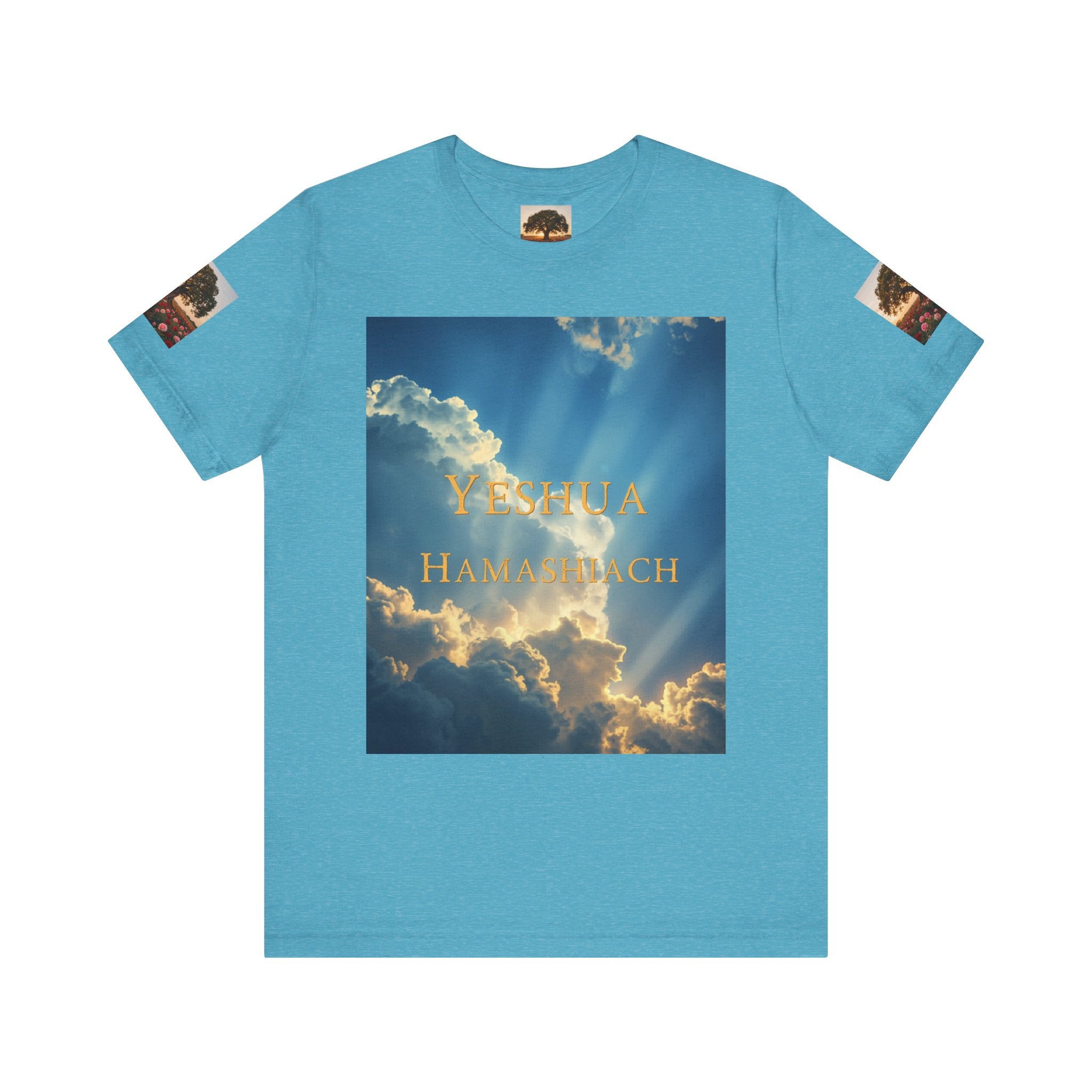 Christian Tee — 'John 3:16' Sunset Cloud Scripture T-Shirt