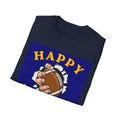 Father's Day Football T-Shirt — "Happy Father's Day" Graphic Tee