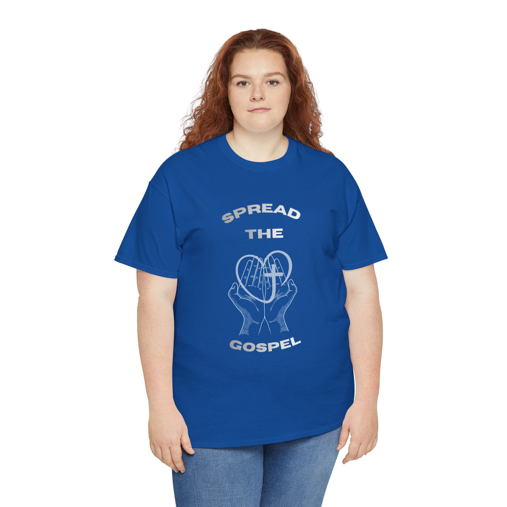 Spread the Gospel T‑Shirt — John 3:16 Scripture Tee