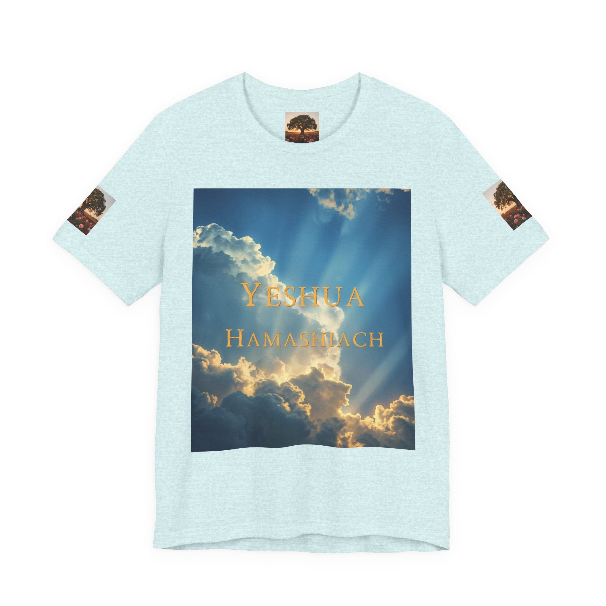 Christian Tee — 'John 3:16' Sunset Cloud Scripture T-Shirt