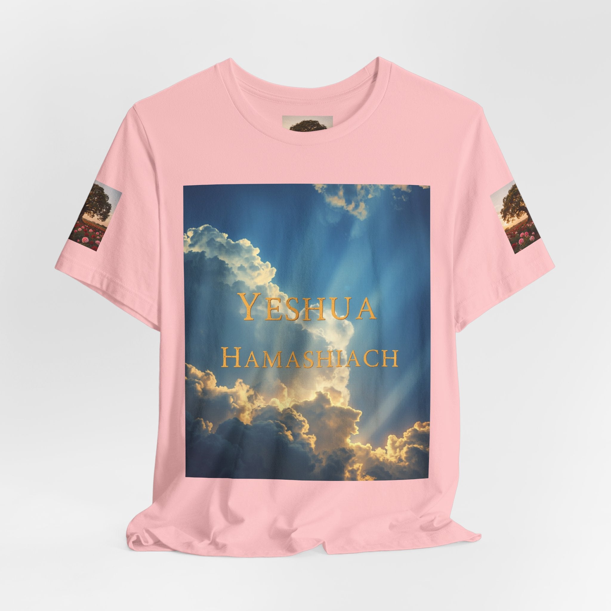 Christian Tee — 'John 3:16' Sunset Cloud Scripture T-Shirt