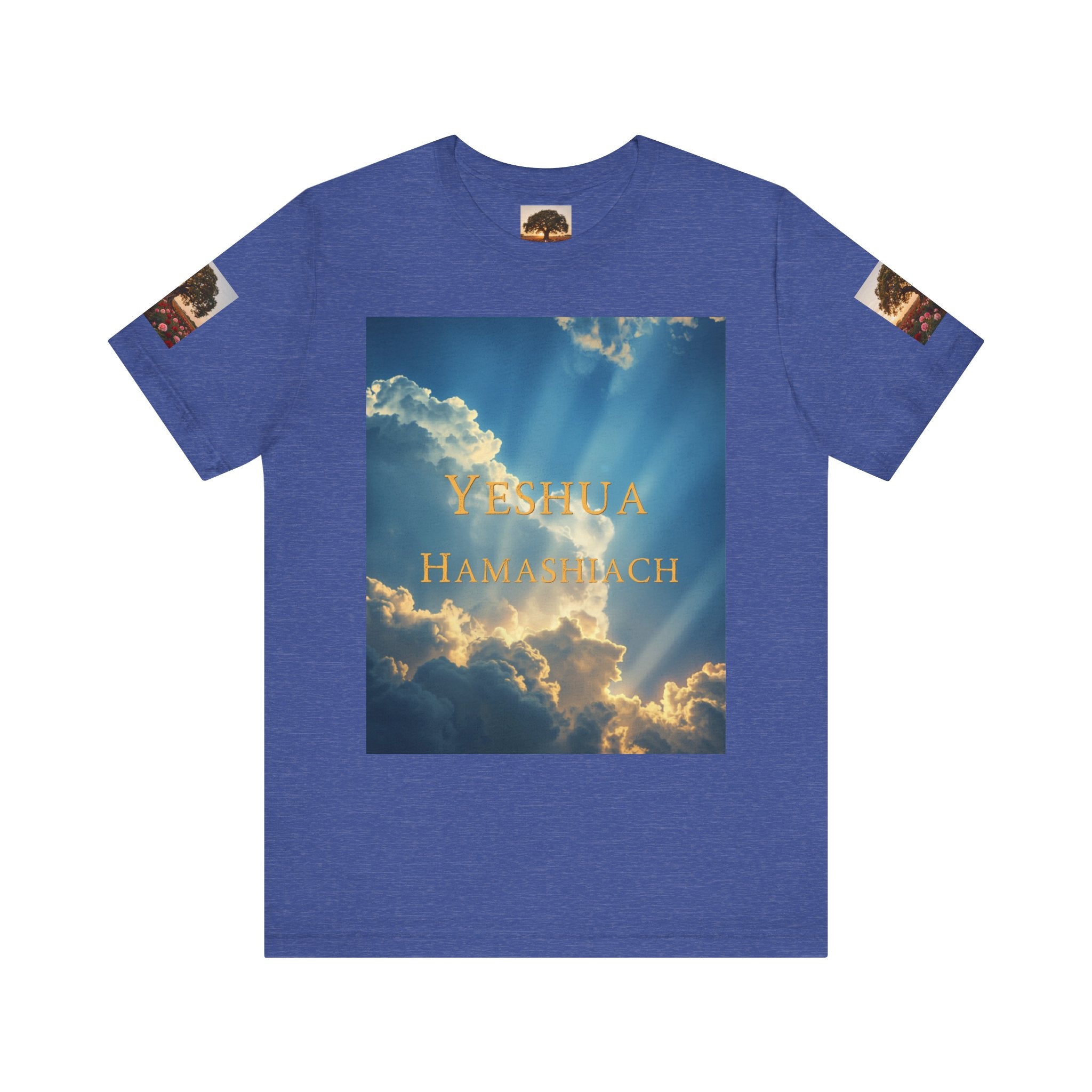 Christian Tee — 'John 3:16' Sunset Cloud Scripture T-Shirt