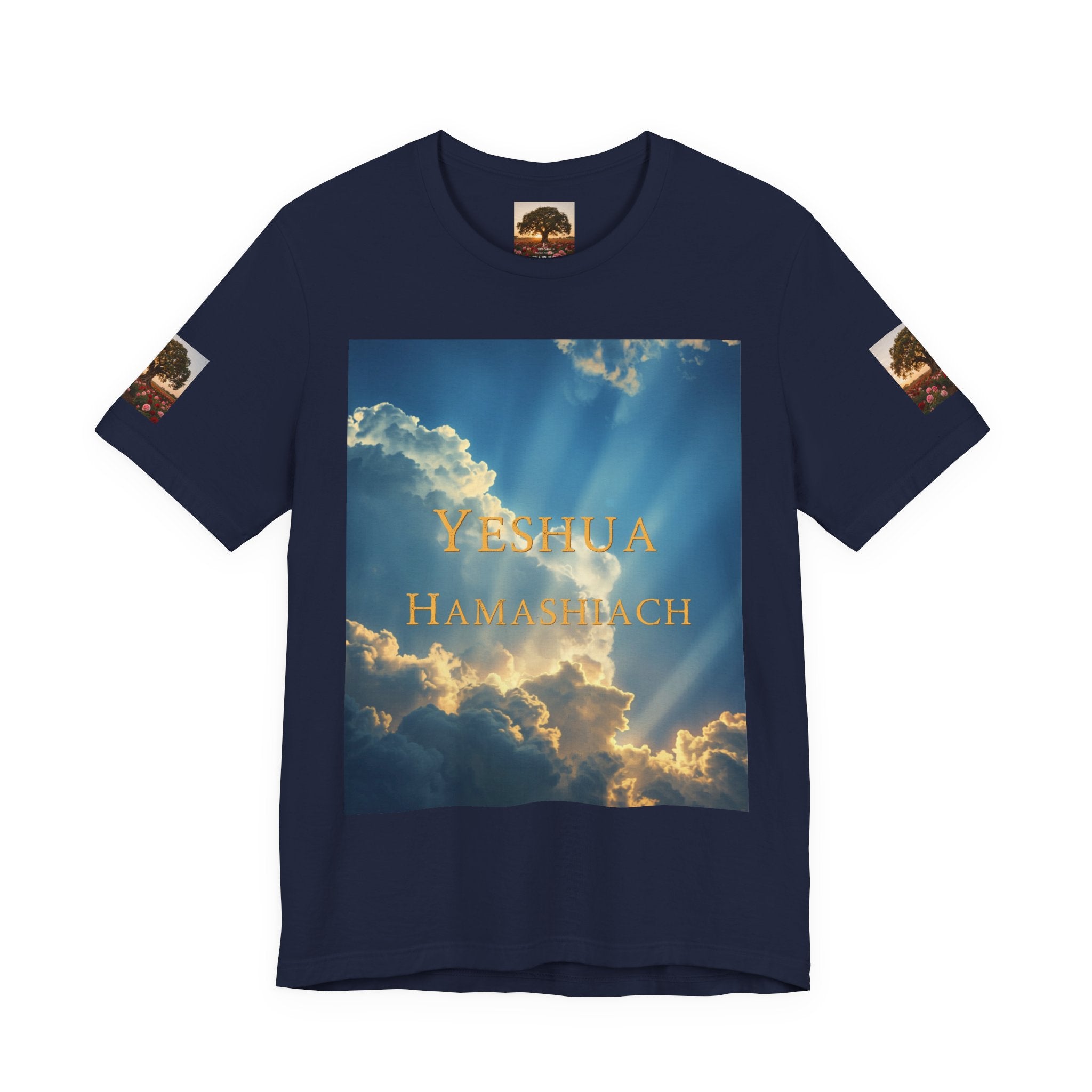 Christian Tee — 'John 3:16' Sunset Cloud Scripture T-Shirt