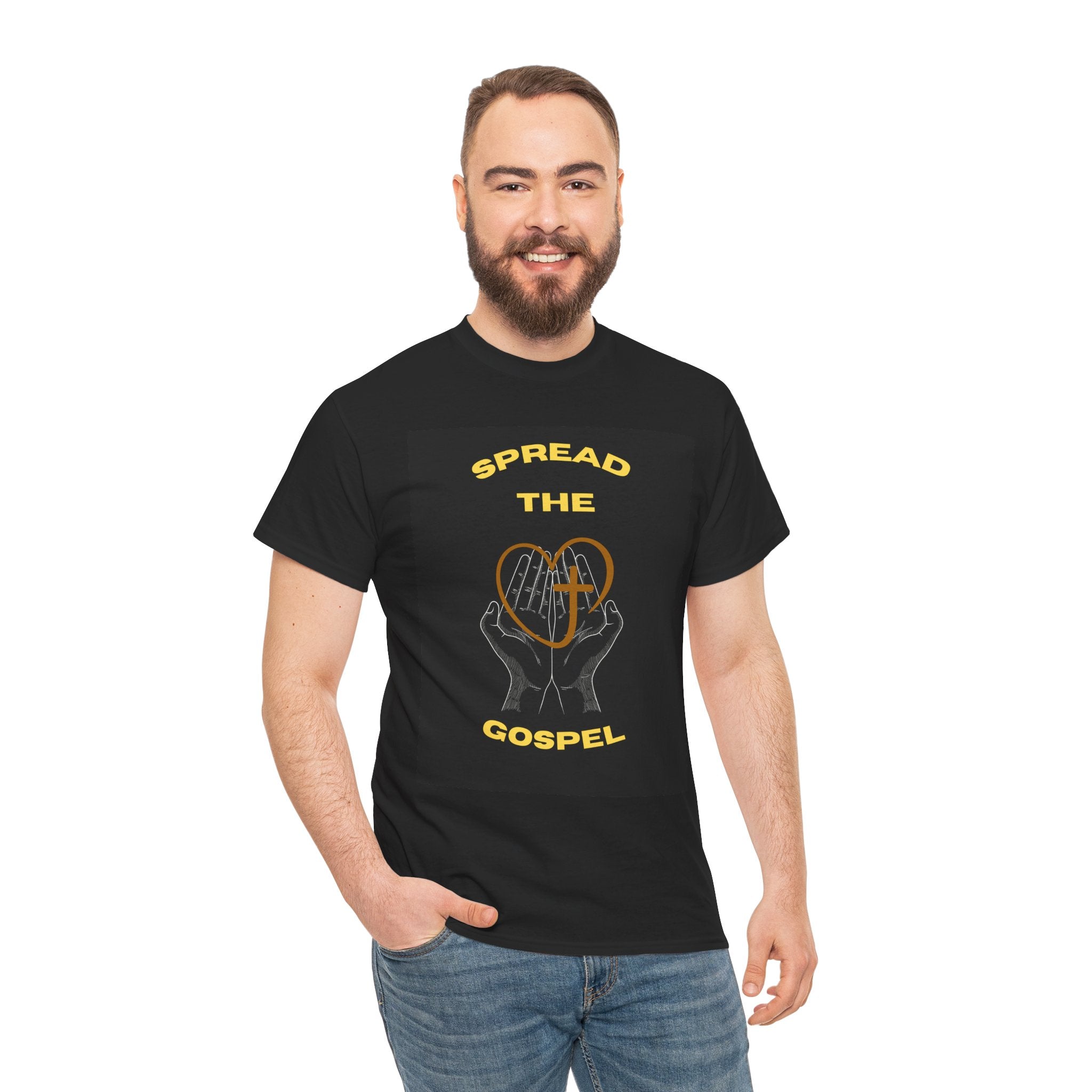 Spread the Gospel T‑Shirt — John 3:16 Scripture Tee