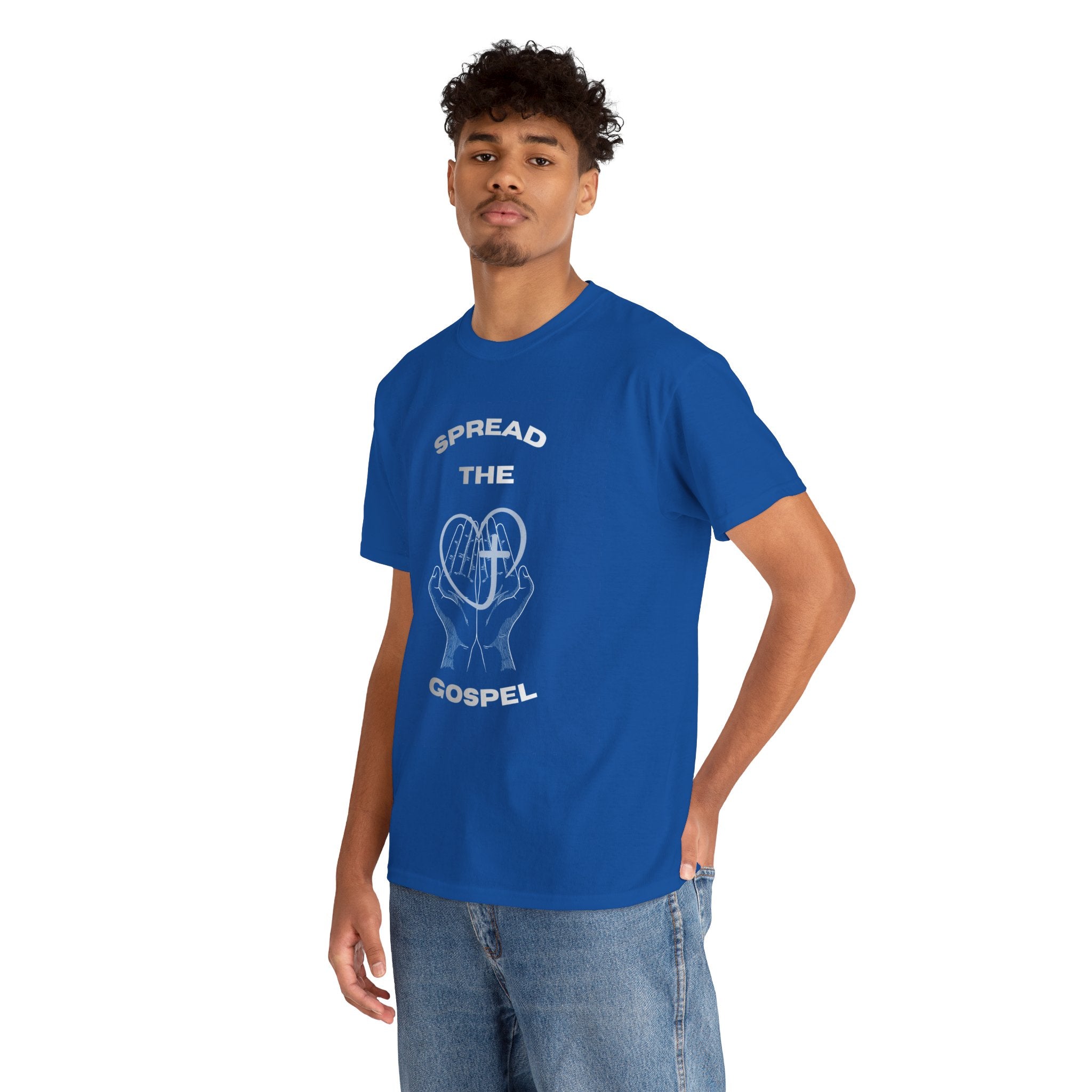 Spread the Gospel T‑Shirt — John 3:16 Scripture Tee