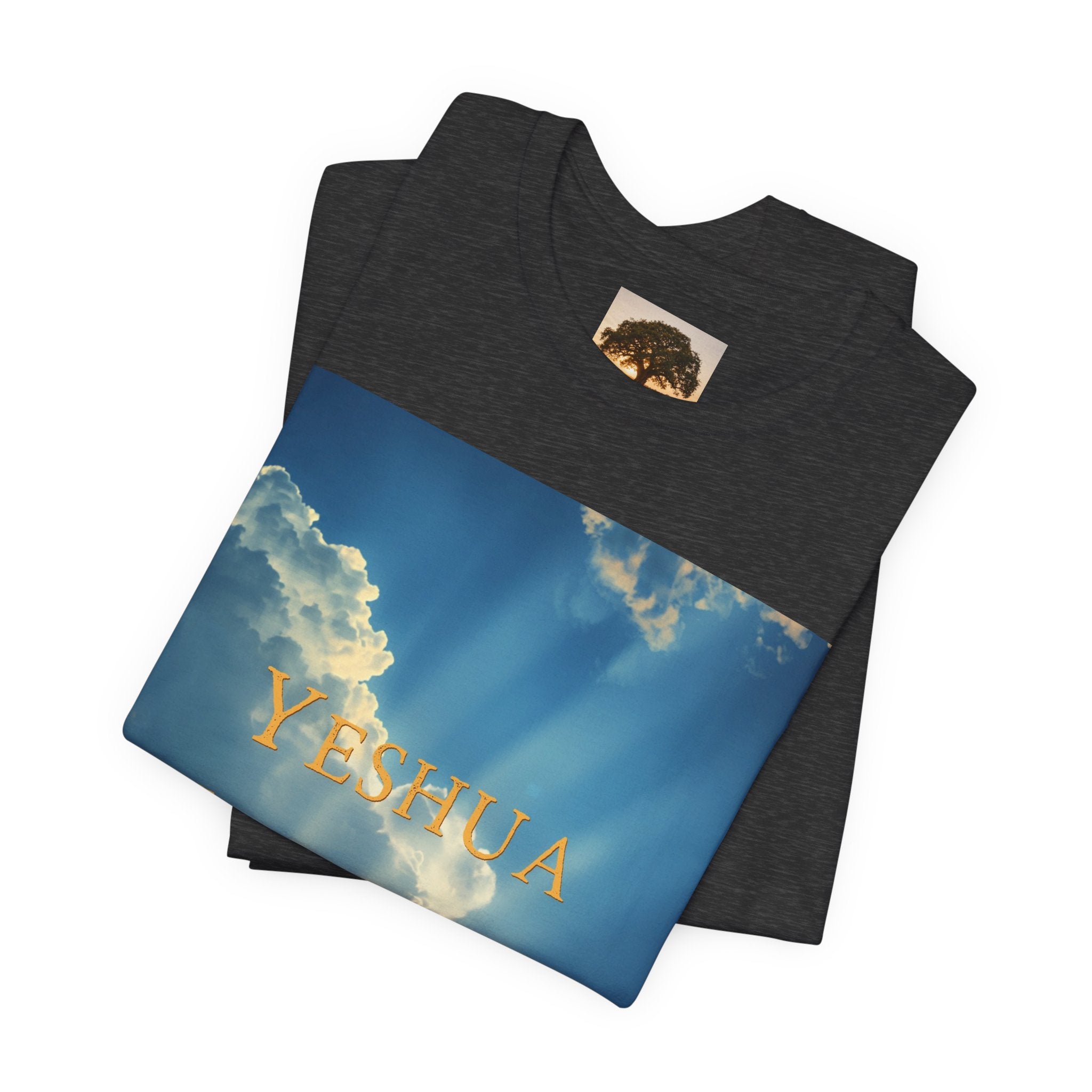 Christian Tee — 'John 3:16' Sunset Cloud Scripture T-Shirt