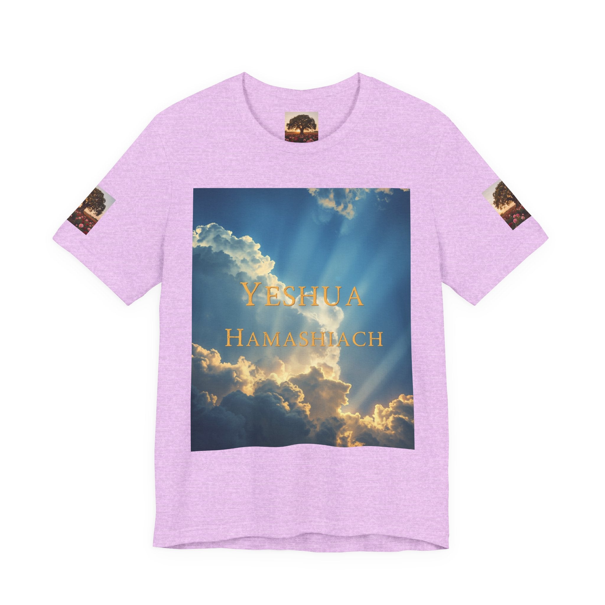 Christian Tee — 'John 3:16' Sunset Cloud Scripture T-Shirt