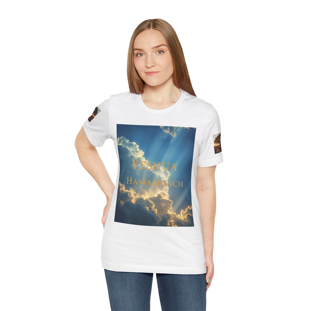 Christian Tee — 'John 3:16' Sunset Cloud Scripture T-Shirt