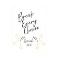 Break Every Chain Isaiah 58:6 Vinyl Decal — Christian Inspirational Sticker