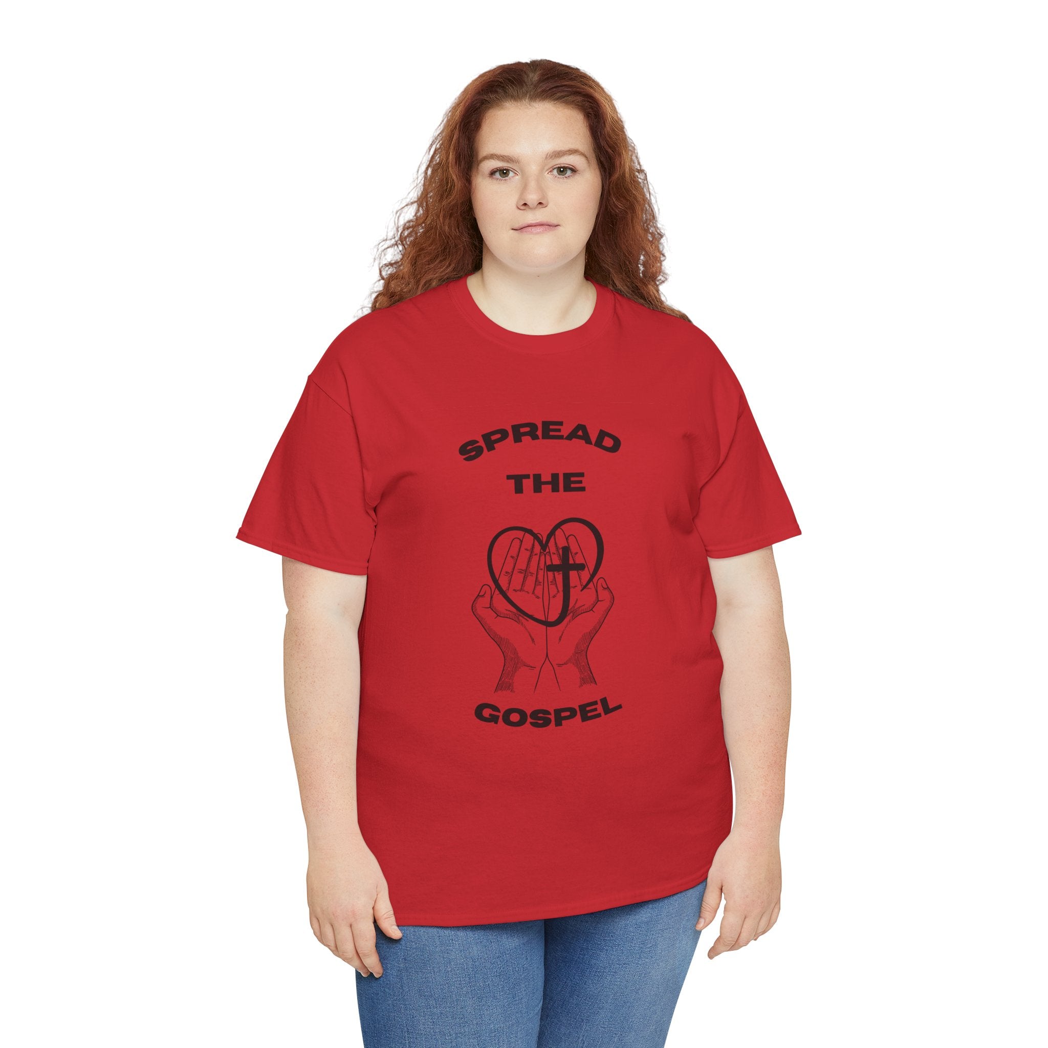 Spread the Gospel T‑Shirt — John 3:16 Scripture Tee