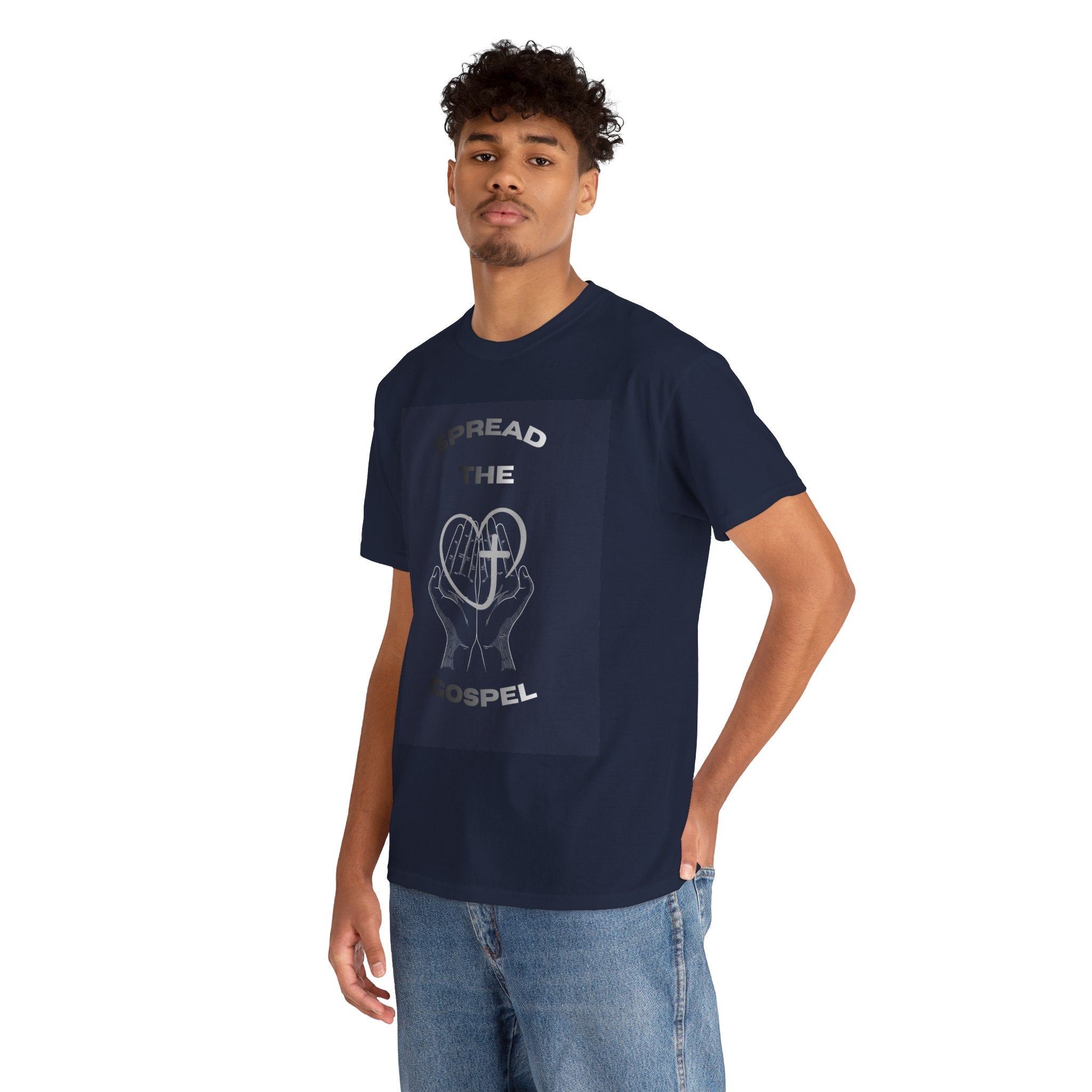 Spread the Gospel T‑Shirt — John 3:16 Scripture Tee