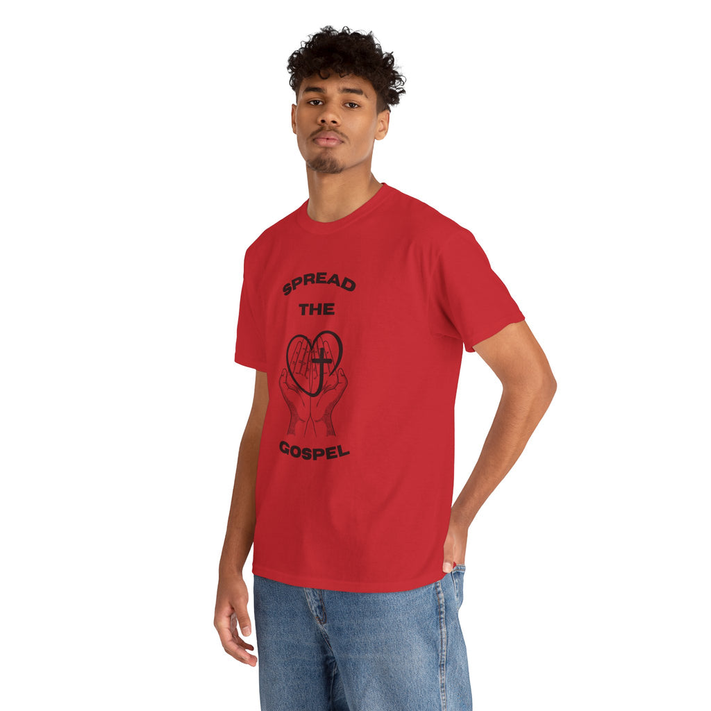 Spread the Gospel T‑Shirt — John 3:16 Scripture Tee