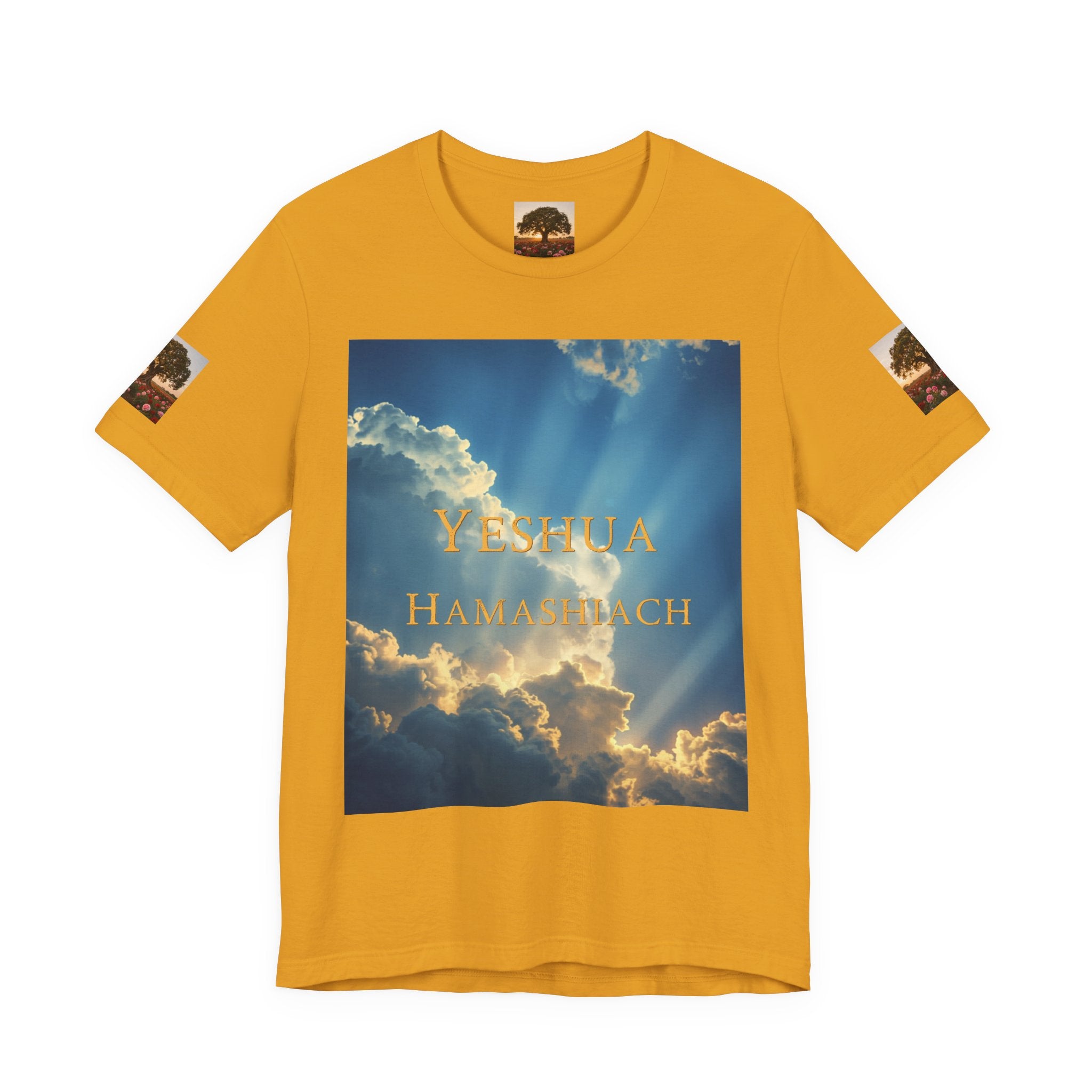 Christian Tee — 'John 3:16' Sunset Cloud Scripture T-Shirt