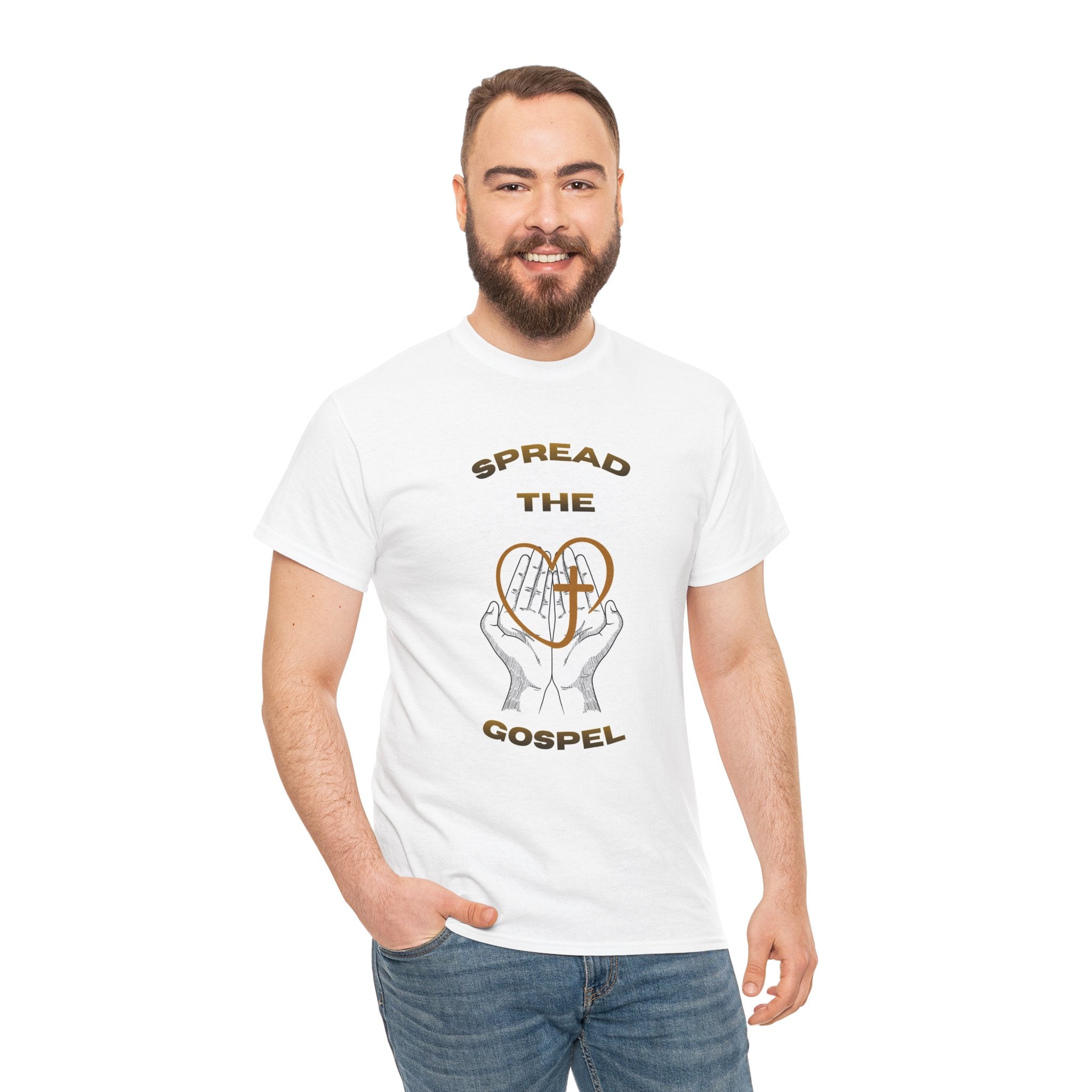 Spread the Gospel T‑Shirt — John 3:16 Scripture Tee