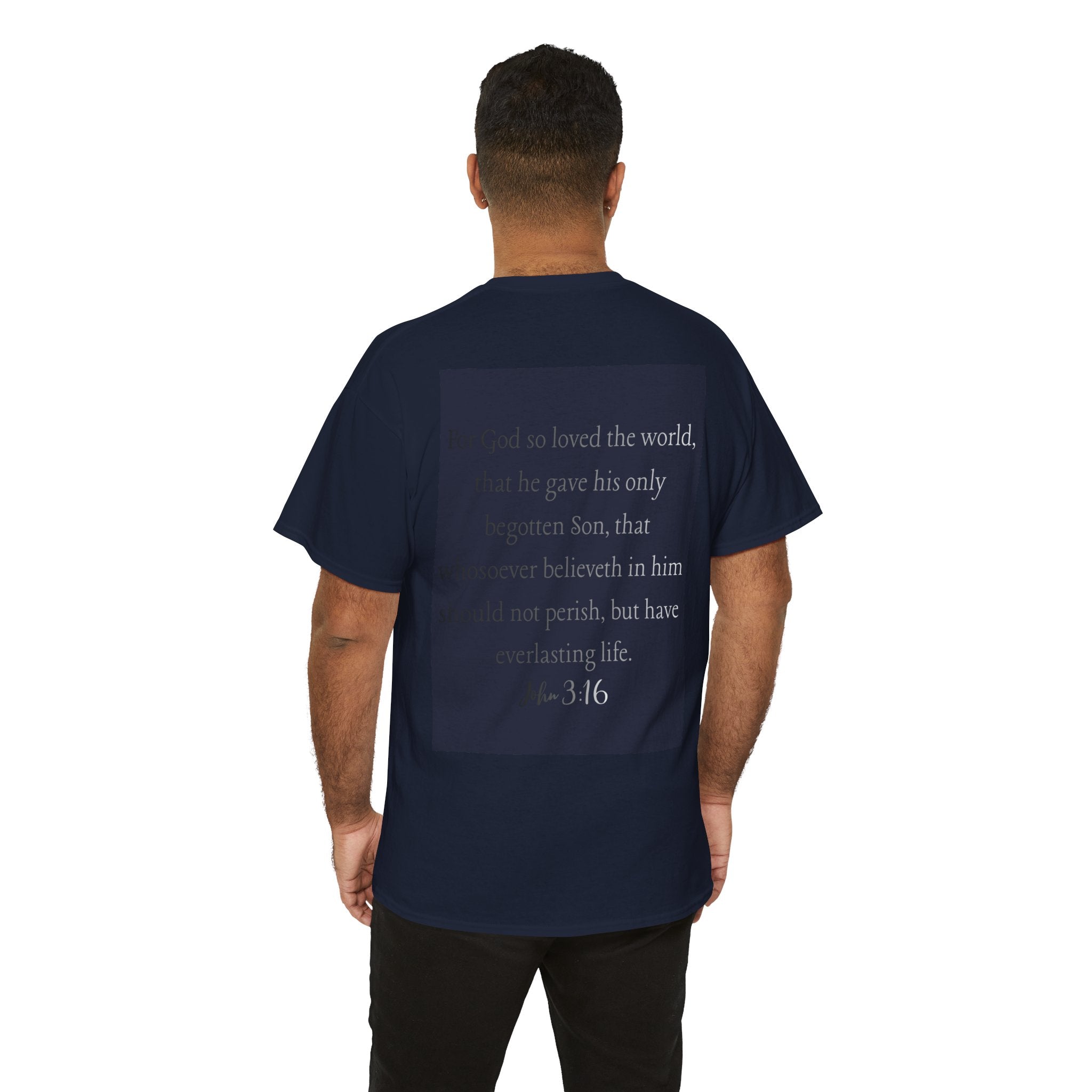 Spread the Gospel T‑Shirt — John 3:16 Scripture Tee