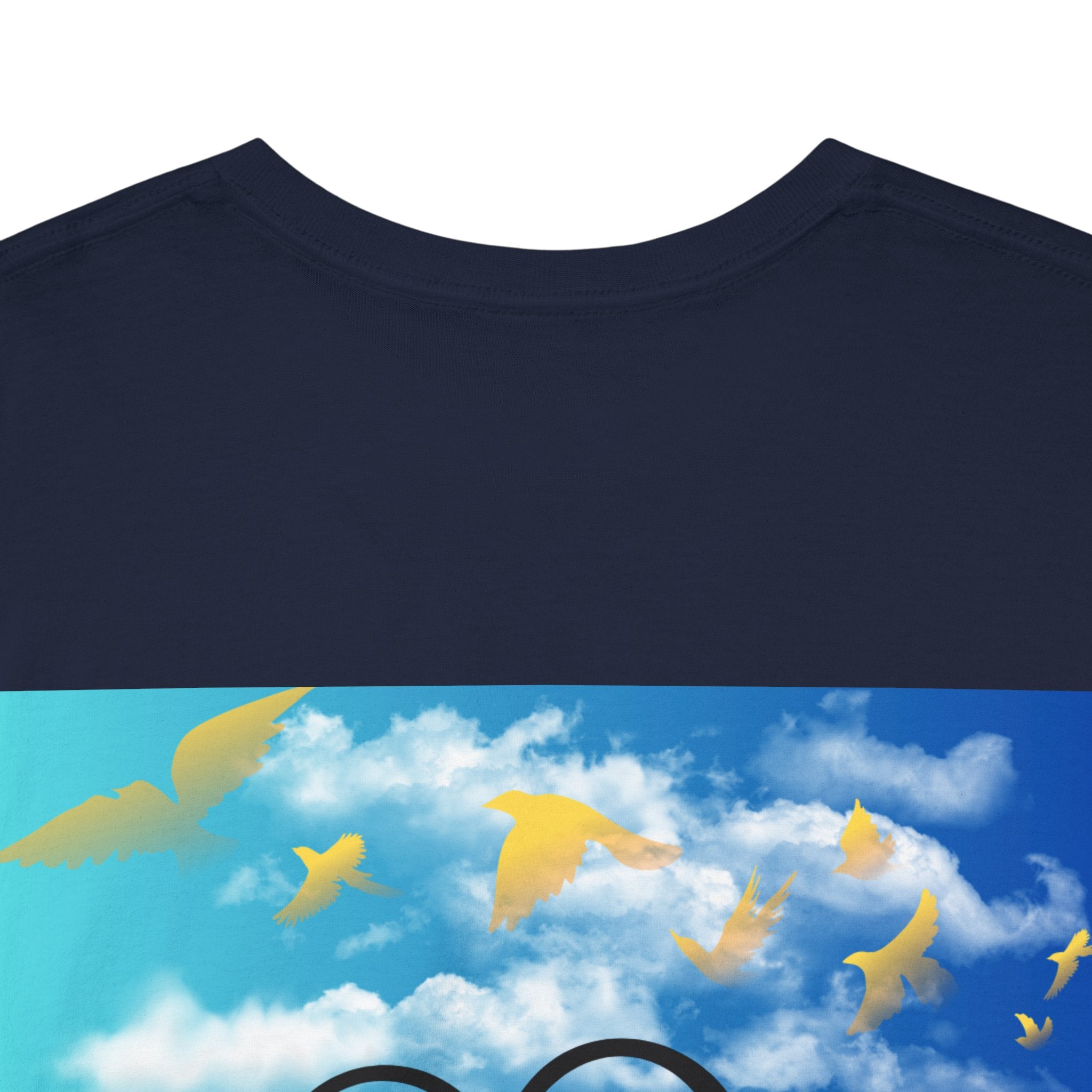 Psalms 23 Christian T‑Shirt — Faith Heart Landscape Tee