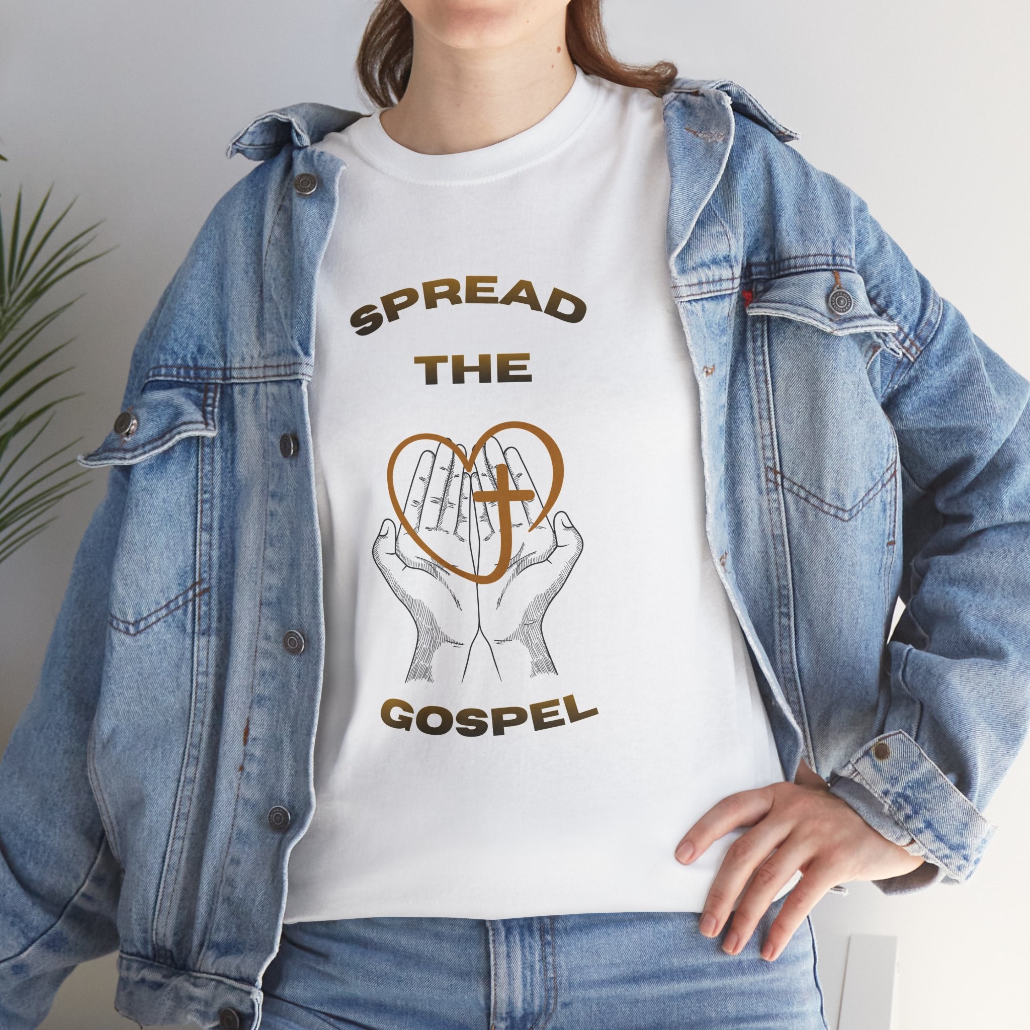 Spread the Gospel T‑Shirt — John 3:16 Scripture Tee