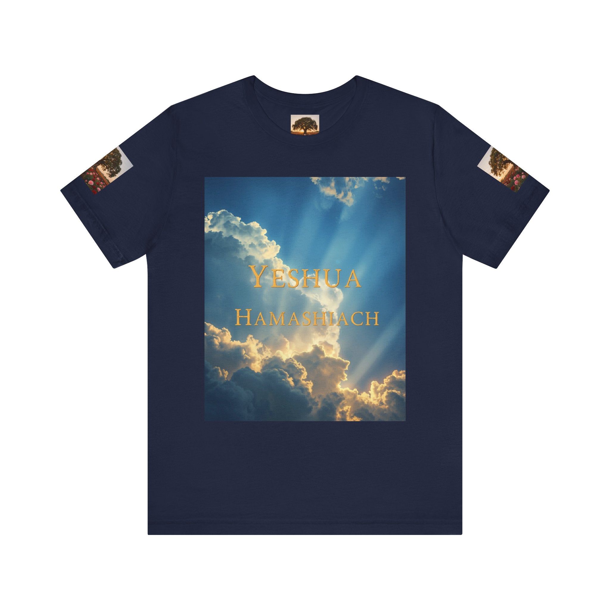 Christian Tee — 'John 3:16' Sunset Cloud Scripture T-Shirt