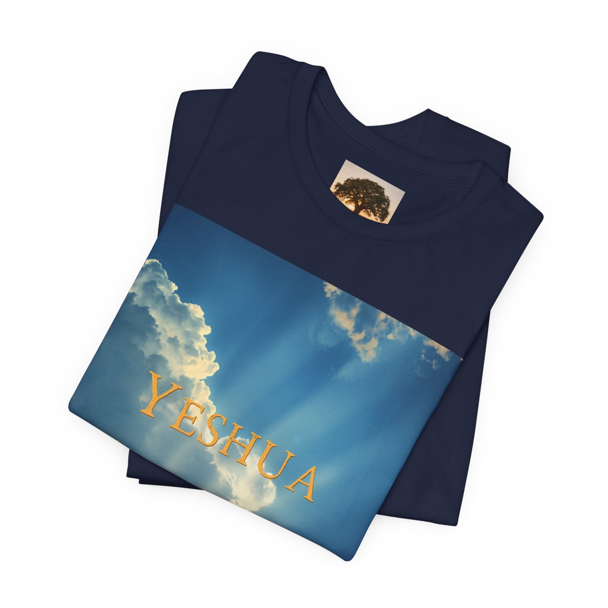 Christian Tee — 'John 3:16' Sunset Cloud Scripture T-Shirt
