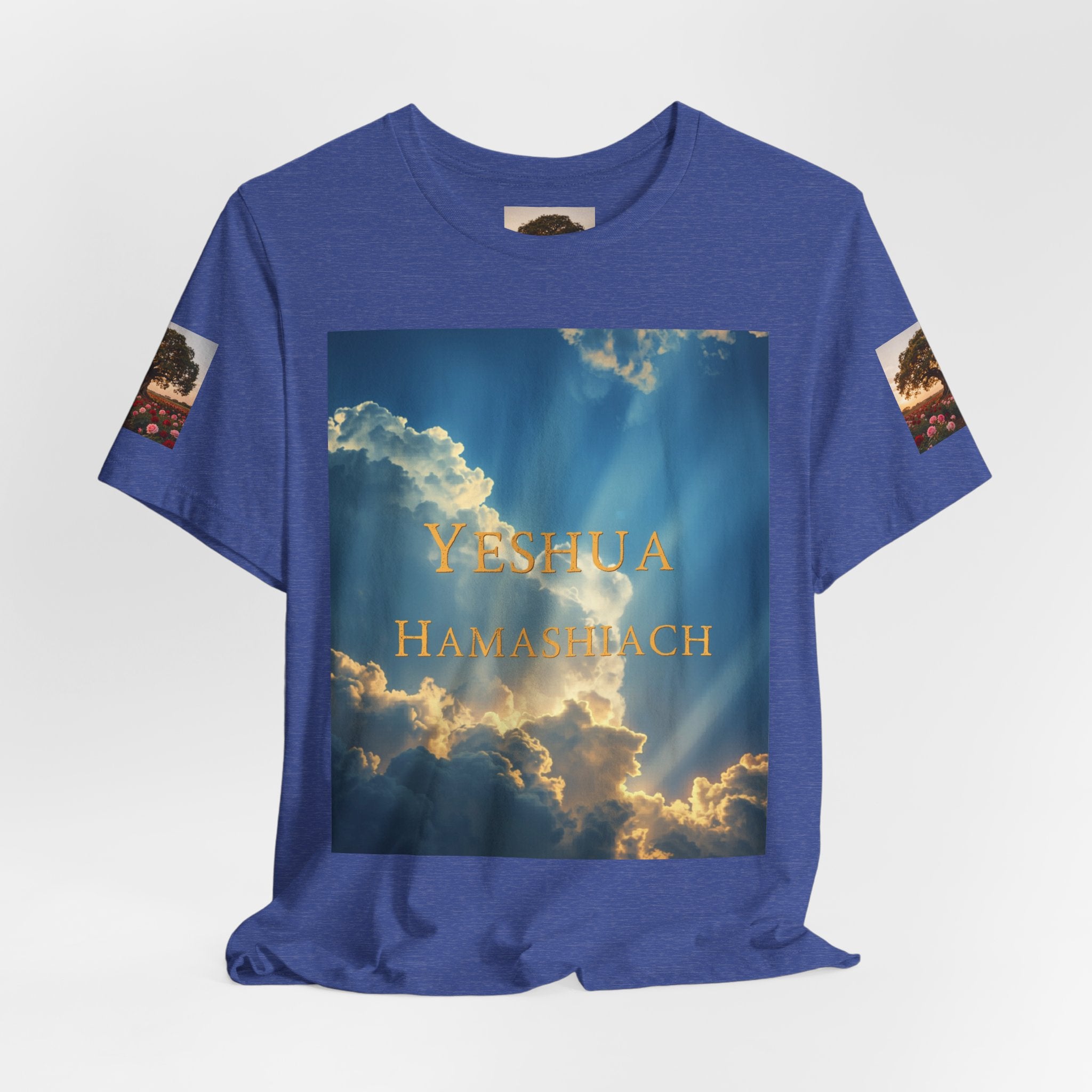 Christian Tee — 'John 3:16' Sunset Cloud Scripture T-Shirt