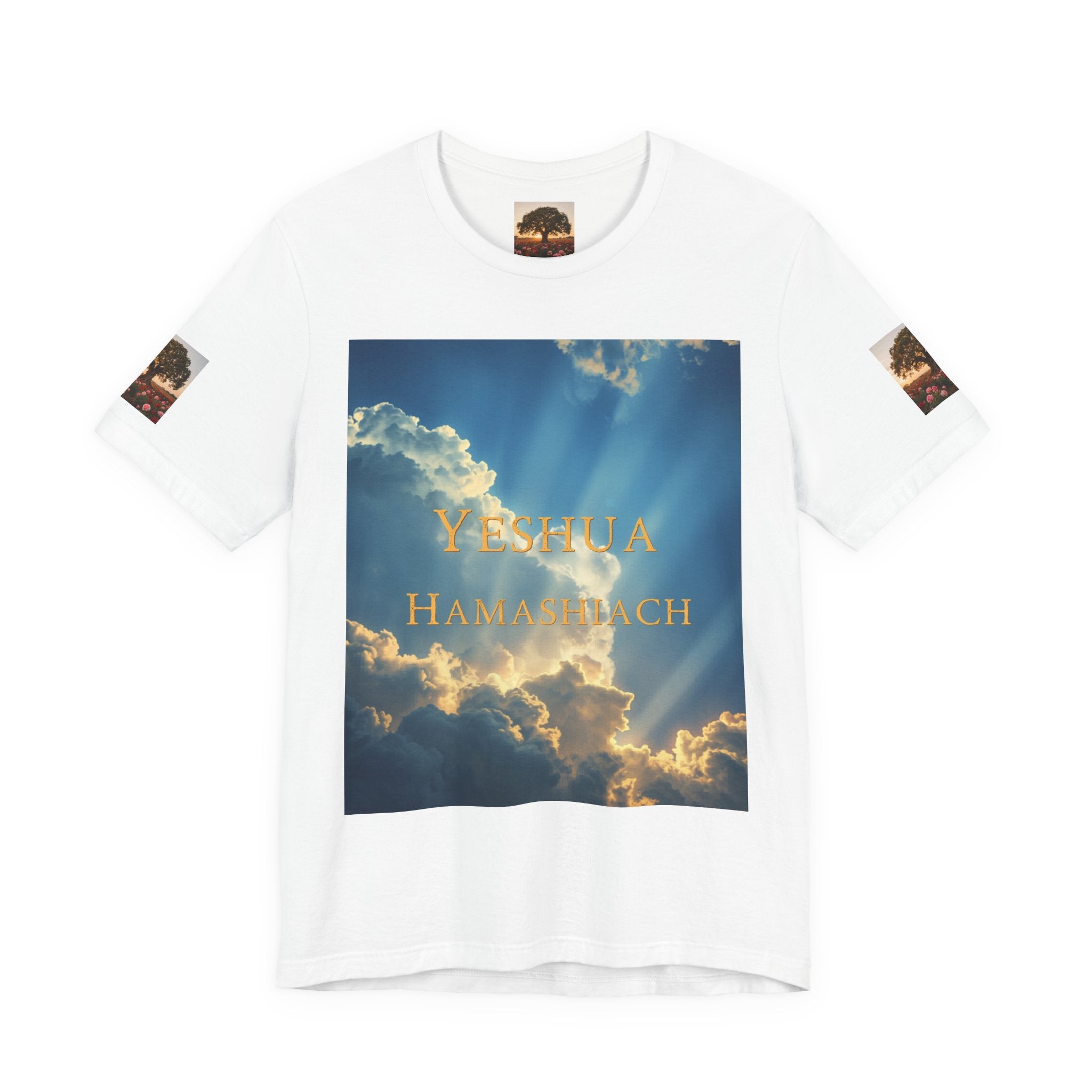 Christian Tee — 'John 3:16' Sunset Cloud Scripture T-Shirt