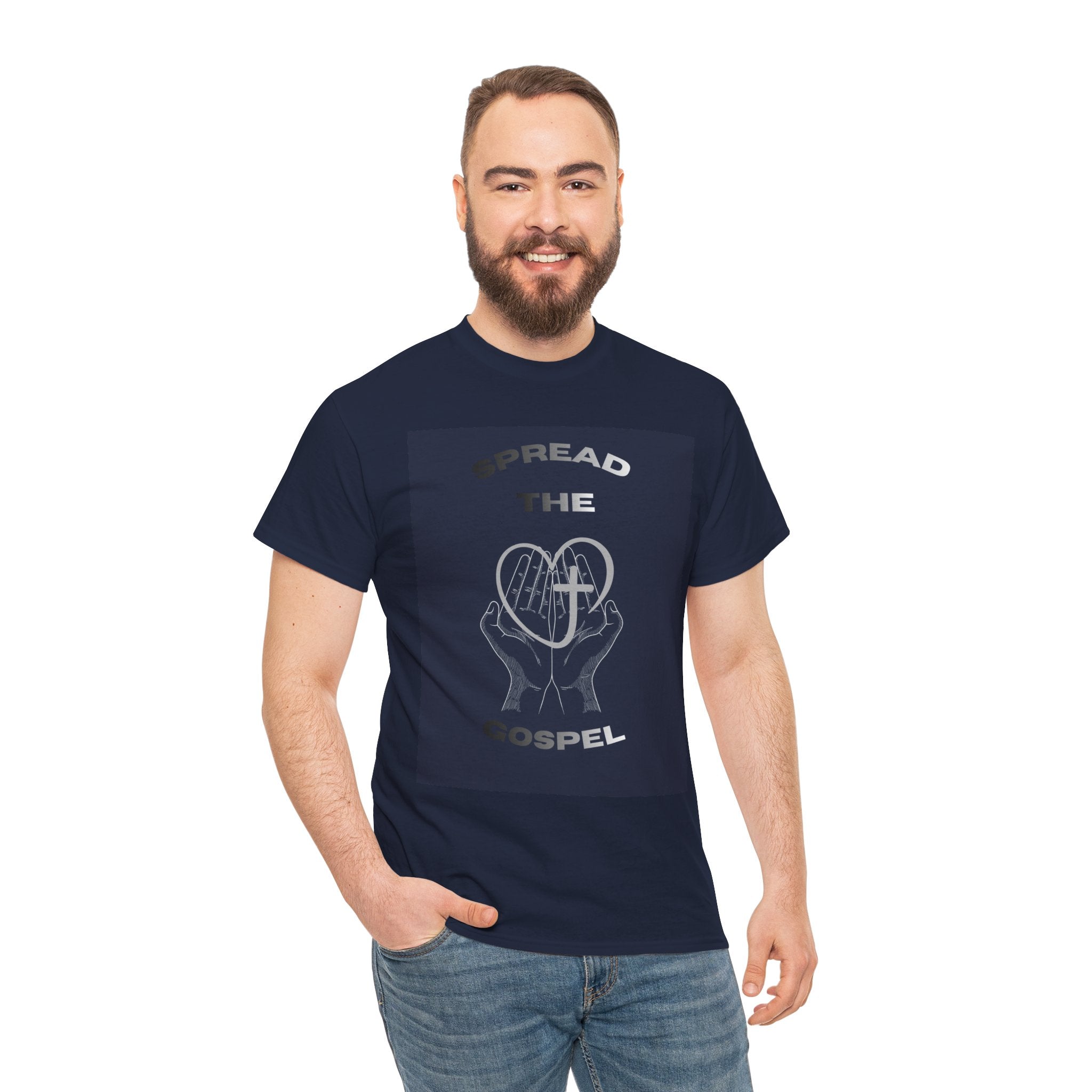 Spread the Gospel T‑Shirt — John 3:16 Scripture Tee
