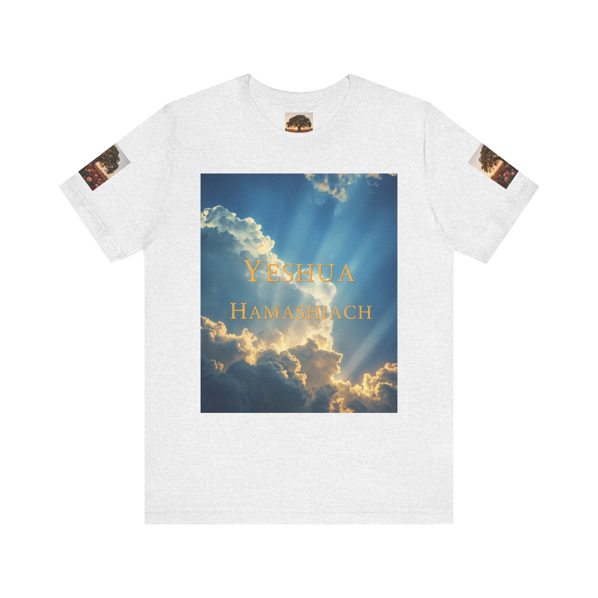 Christian Tee — 'John 3:16' Sunset Cloud Scripture T-Shirt