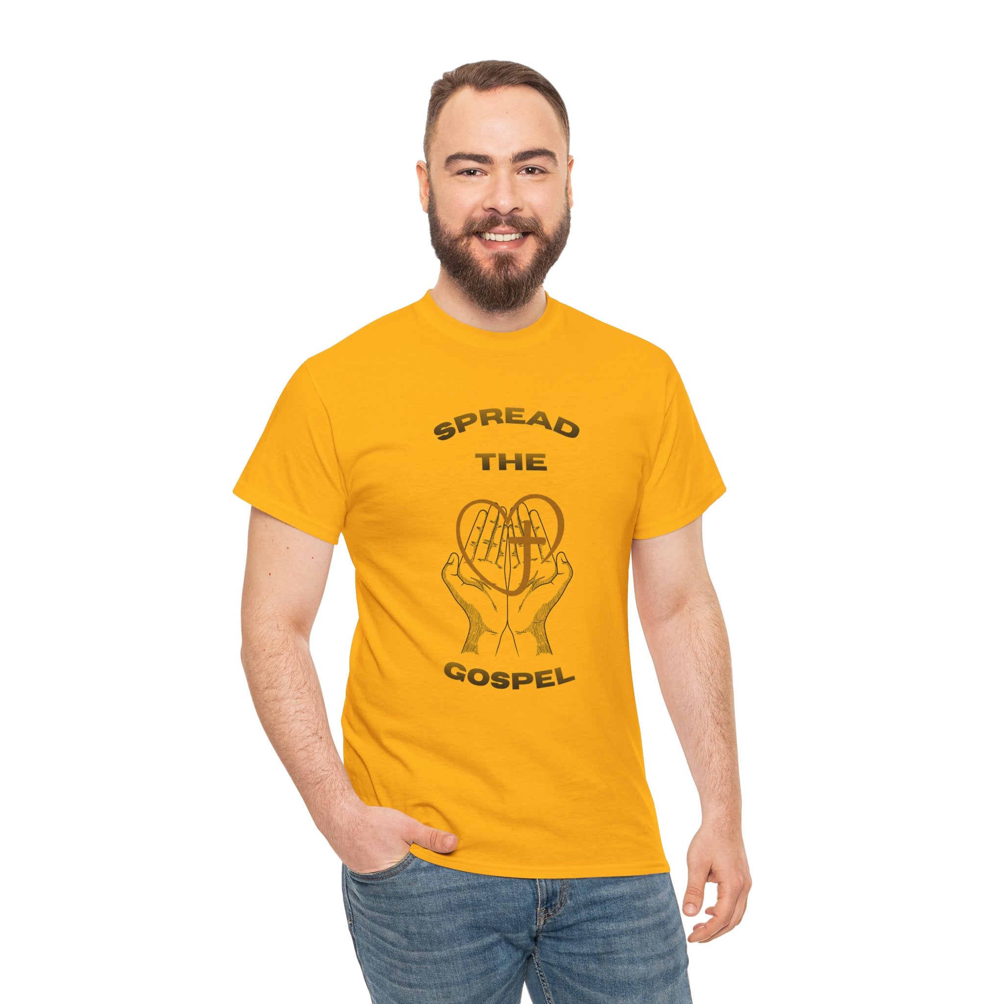 Spread the Gospel T‑Shirt — John 3:16 Scripture Tee