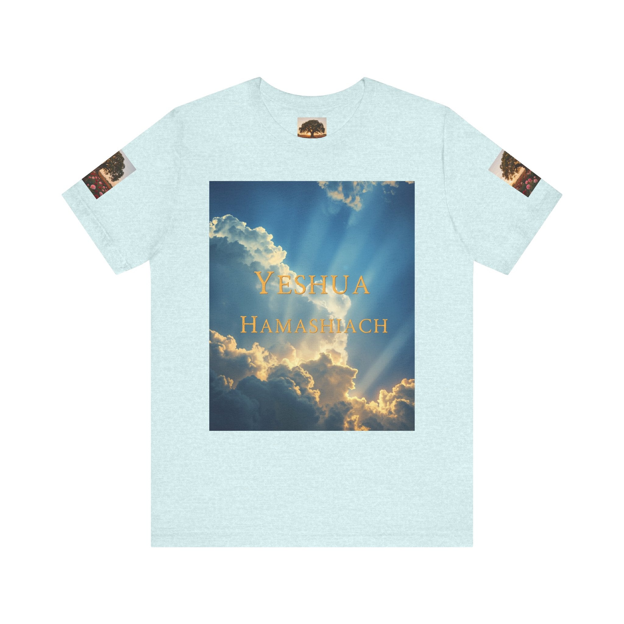 Christian Tee — 'John 3:16' Sunset Cloud Scripture T-Shirt