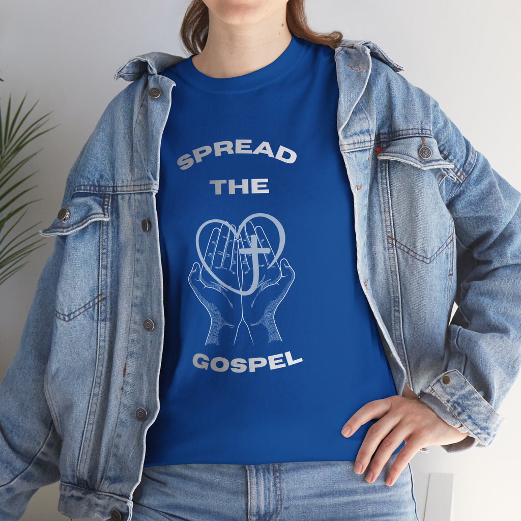 Spread the Gospel T‑Shirt — John 3:16 Scripture Tee