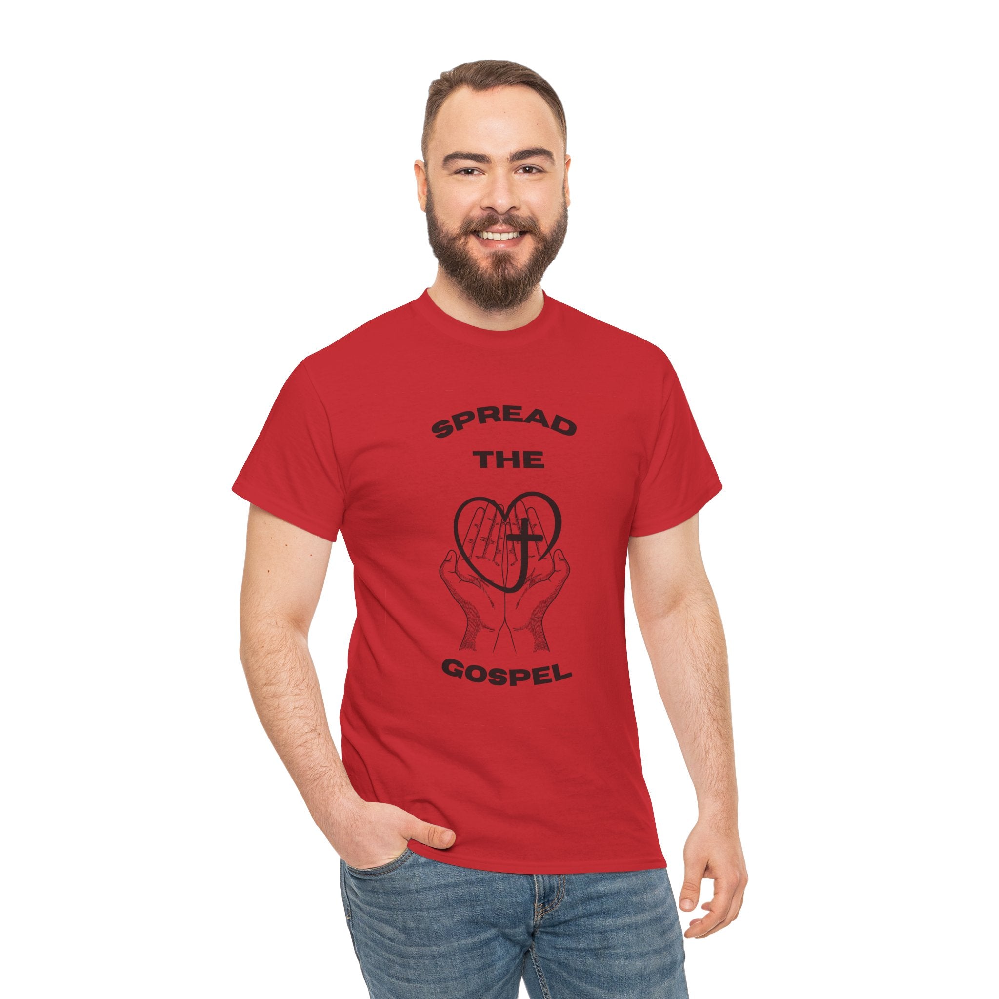 Spread the Gospel T‑Shirt — John 3:16 Scripture Tee