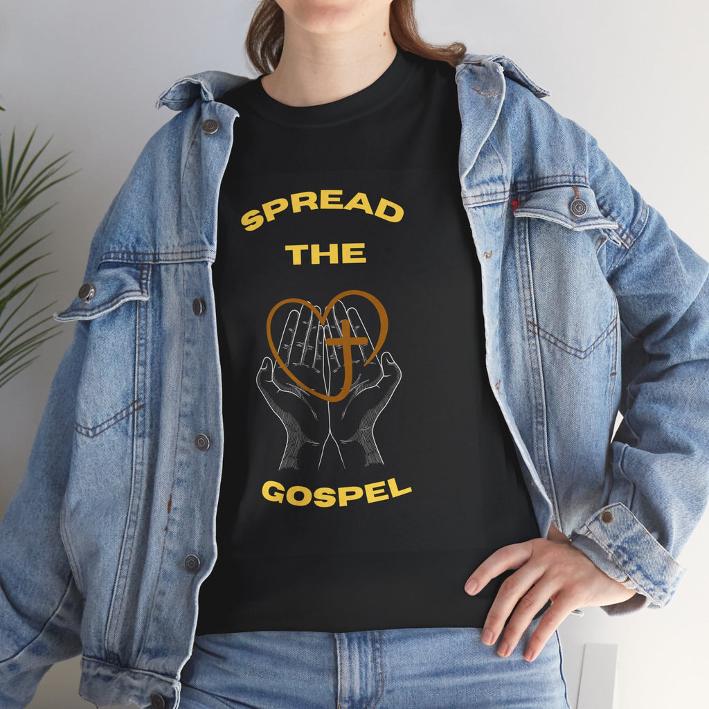 Spread the Gospel T‑Shirt — John 3:16 Scripture Tee