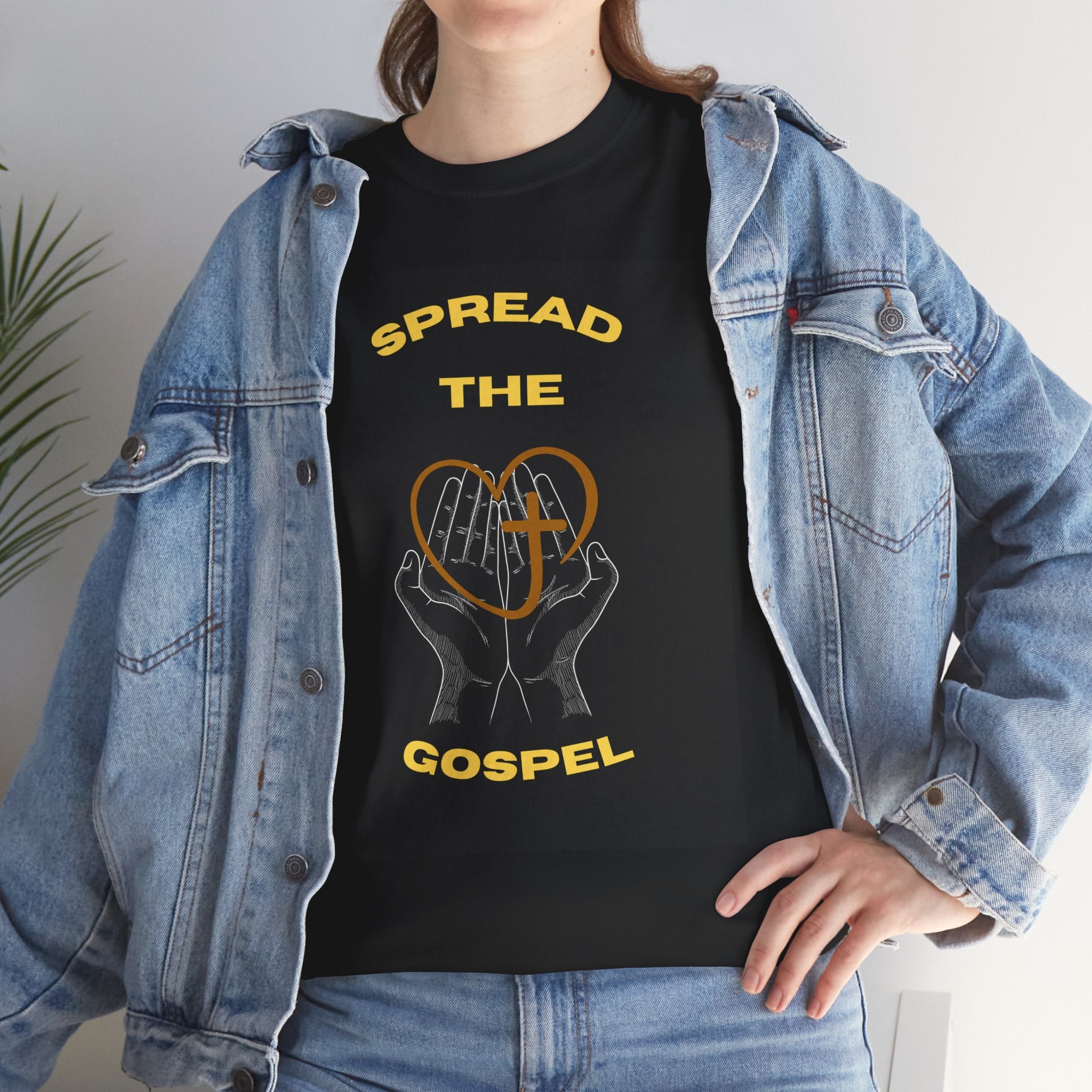 Spread the Gospel T‑Shirt — John 3:16 Scripture Tee