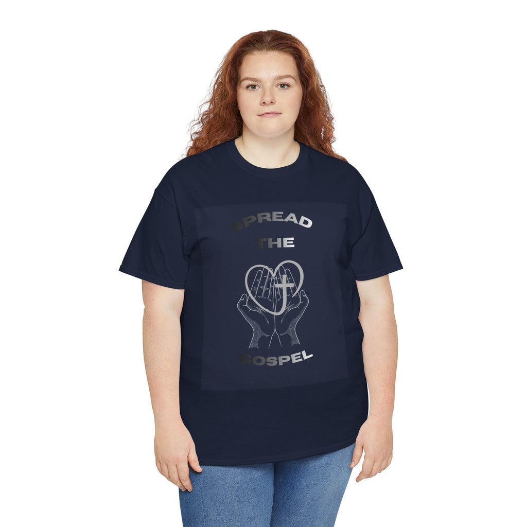 Spread the Gospel T‑Shirt — John 3:16 Scripture Tee