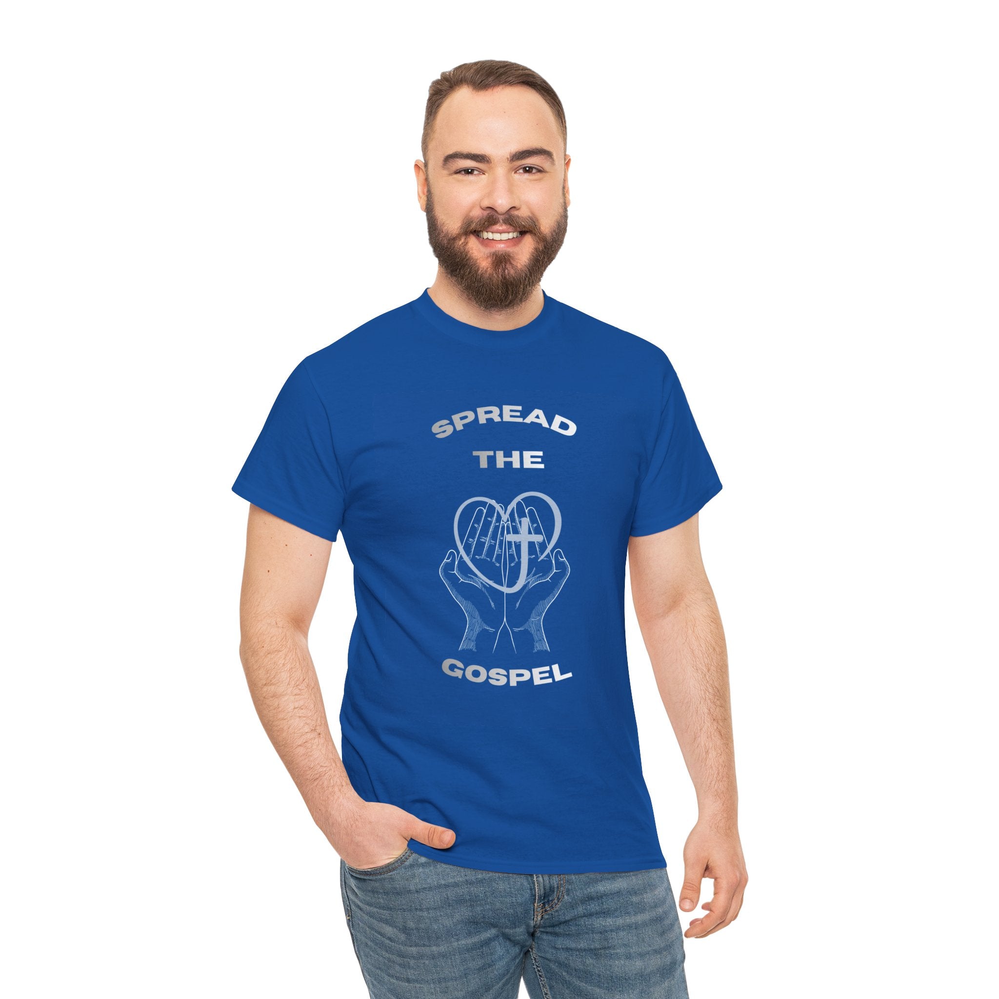 Spread the Gospel T‑Shirt — John 3:16 Scripture Tee