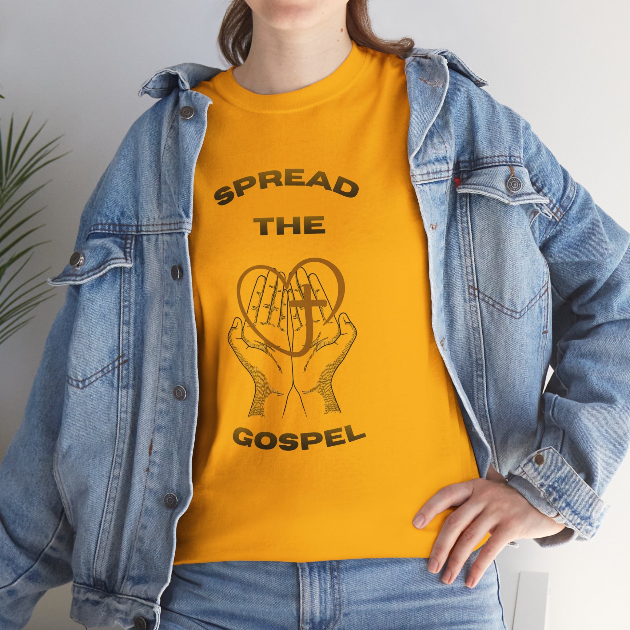 Spread the Gospel T‑Shirt — John 3:16 Scripture Tee
