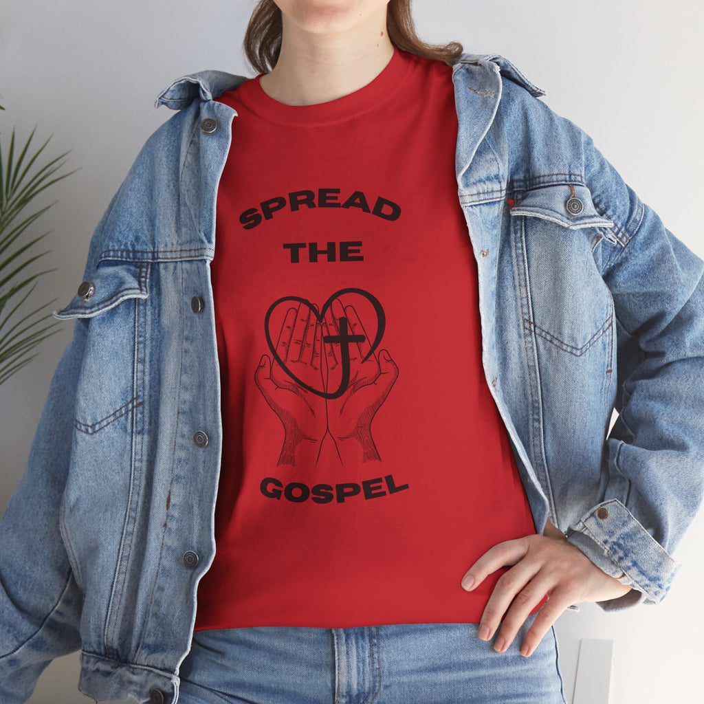 Spread the Gospel T‑Shirt — John 3:16 Scripture Tee