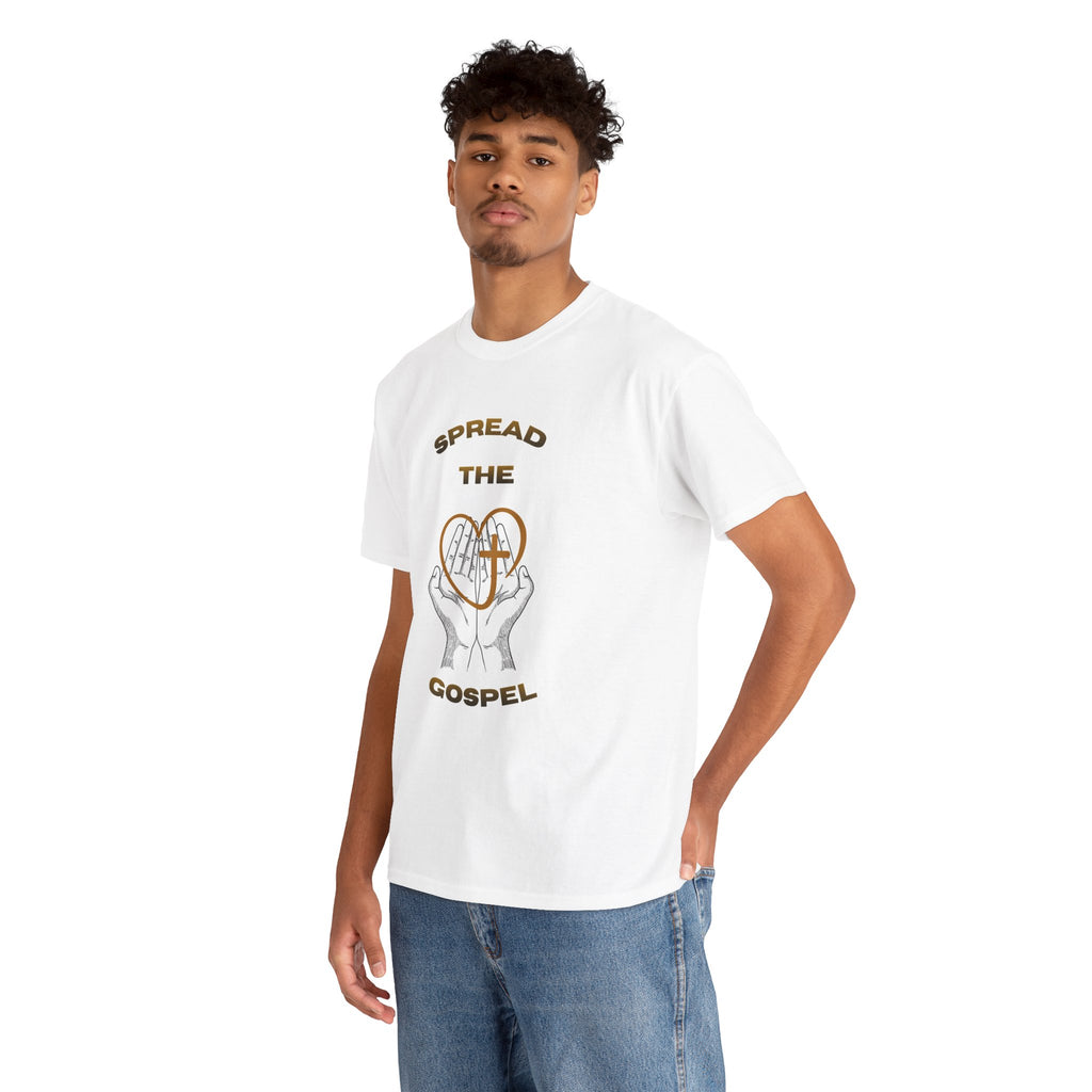 Spread the Gospel T‑Shirt — John 3:16 Scripture Tee