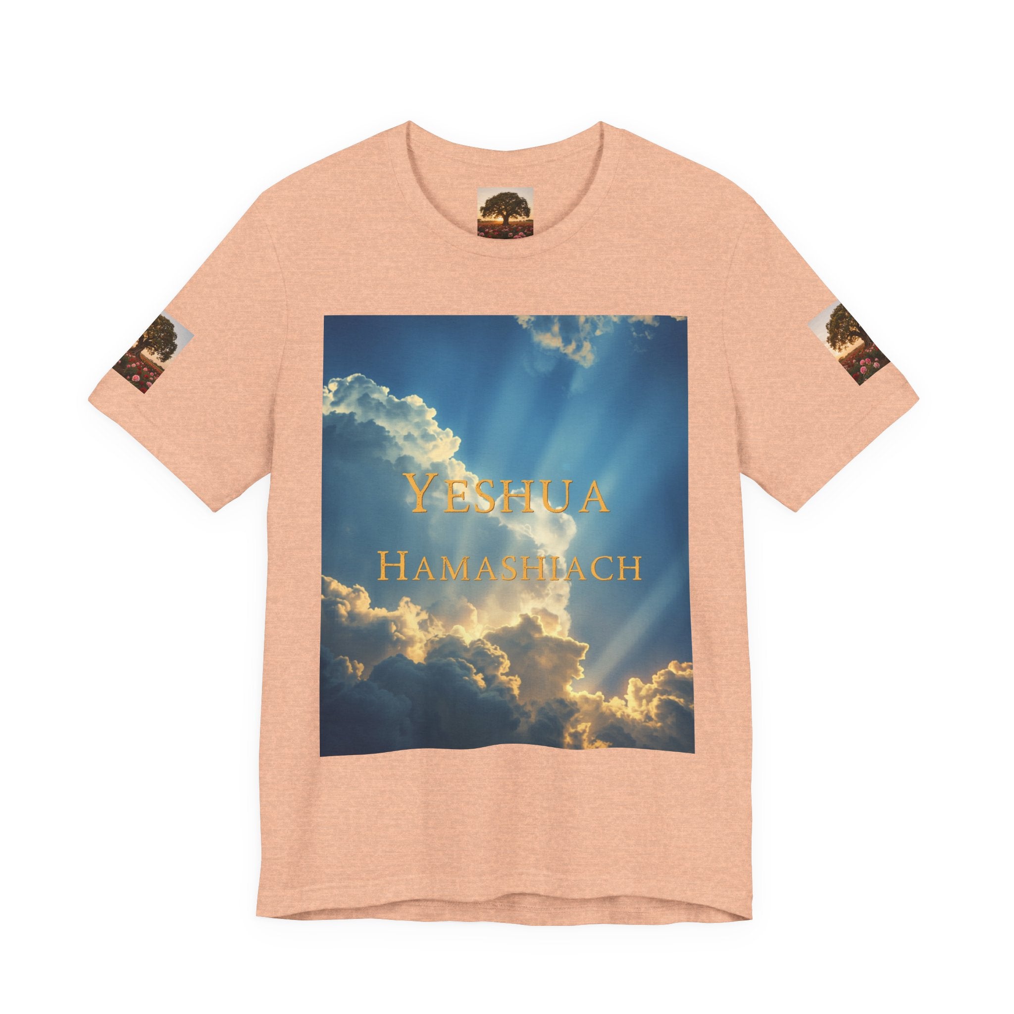 Christian Tee — 'John 3:16' Sunset Cloud Scripture T-Shirt