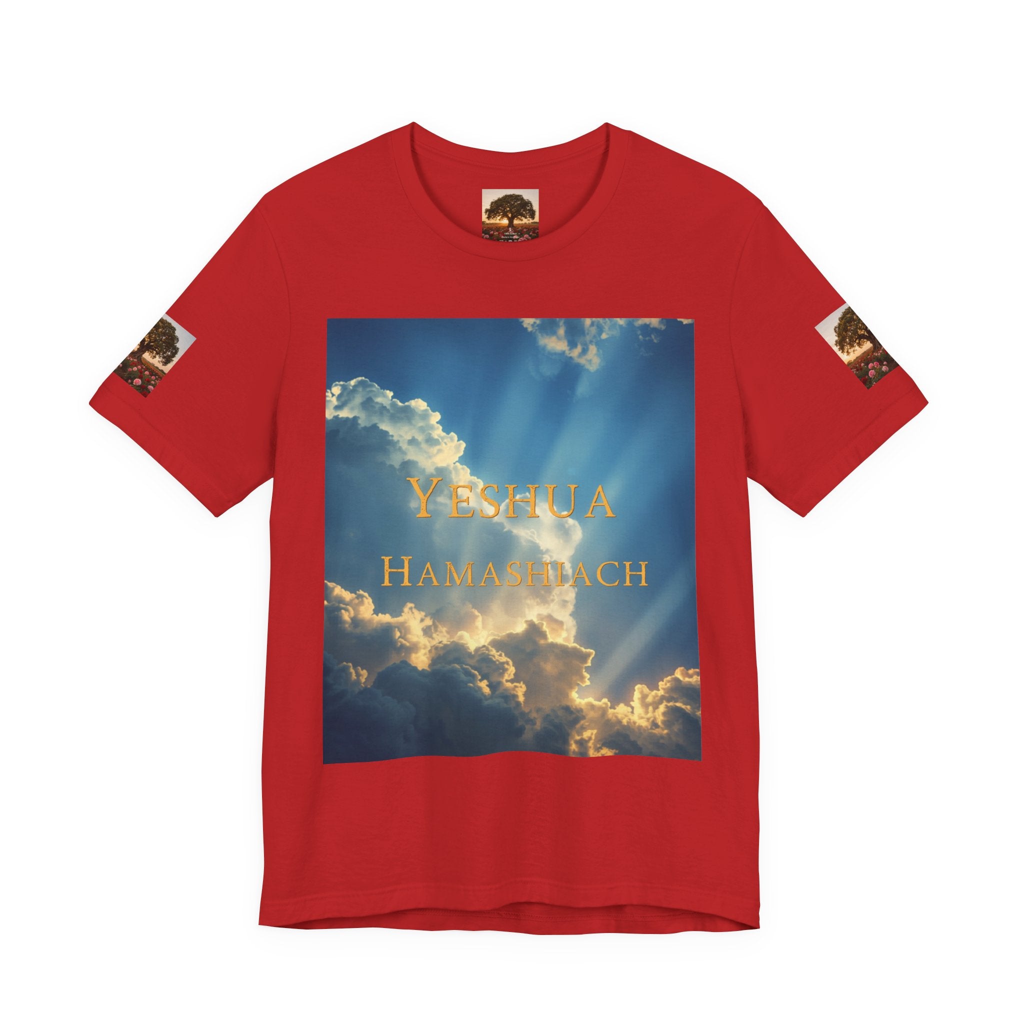 Christian Tee — 'John 3:16' Sunset Cloud Scripture T-Shirt